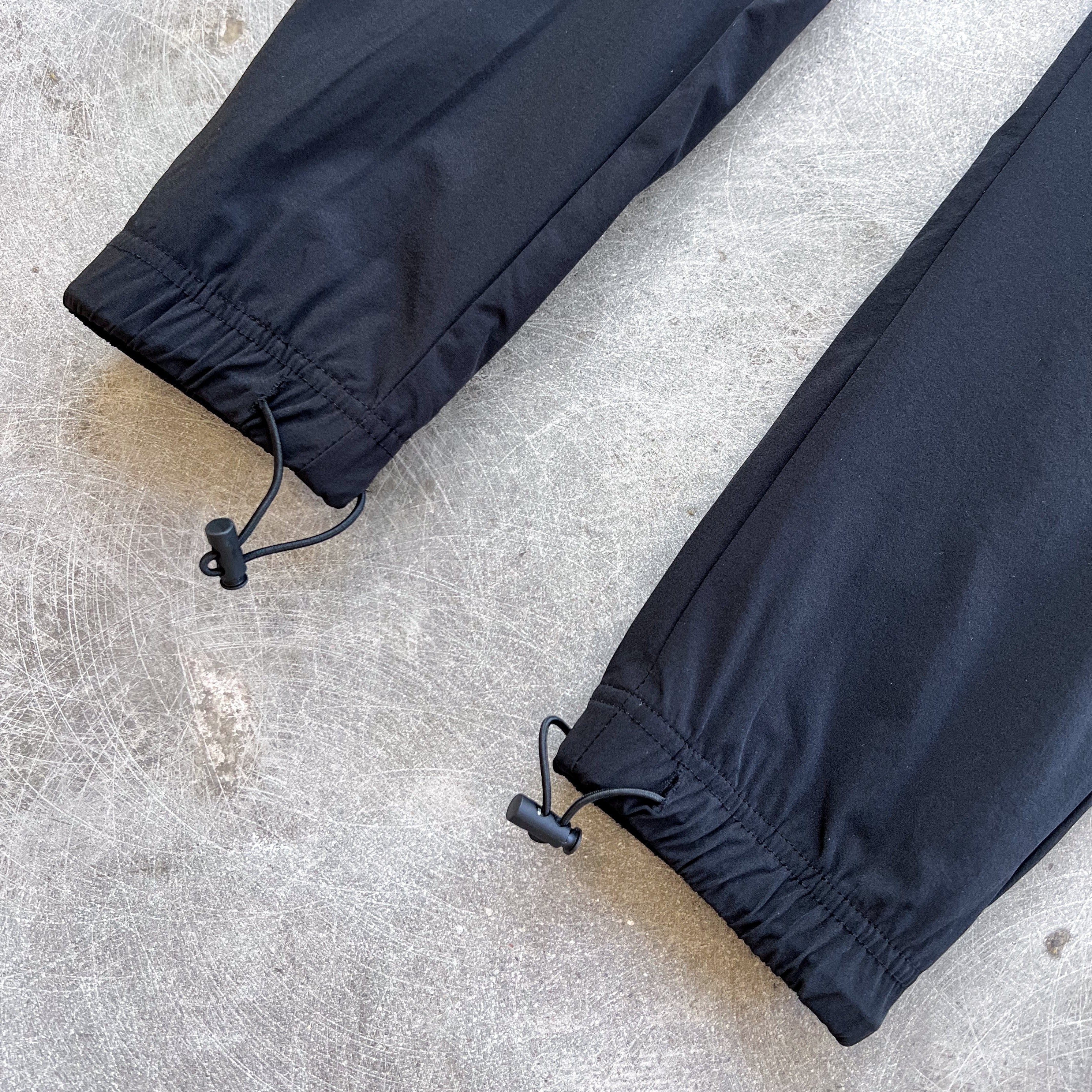 NYLON TECH PANTS v2 - BLACK / WHITE - Image 3