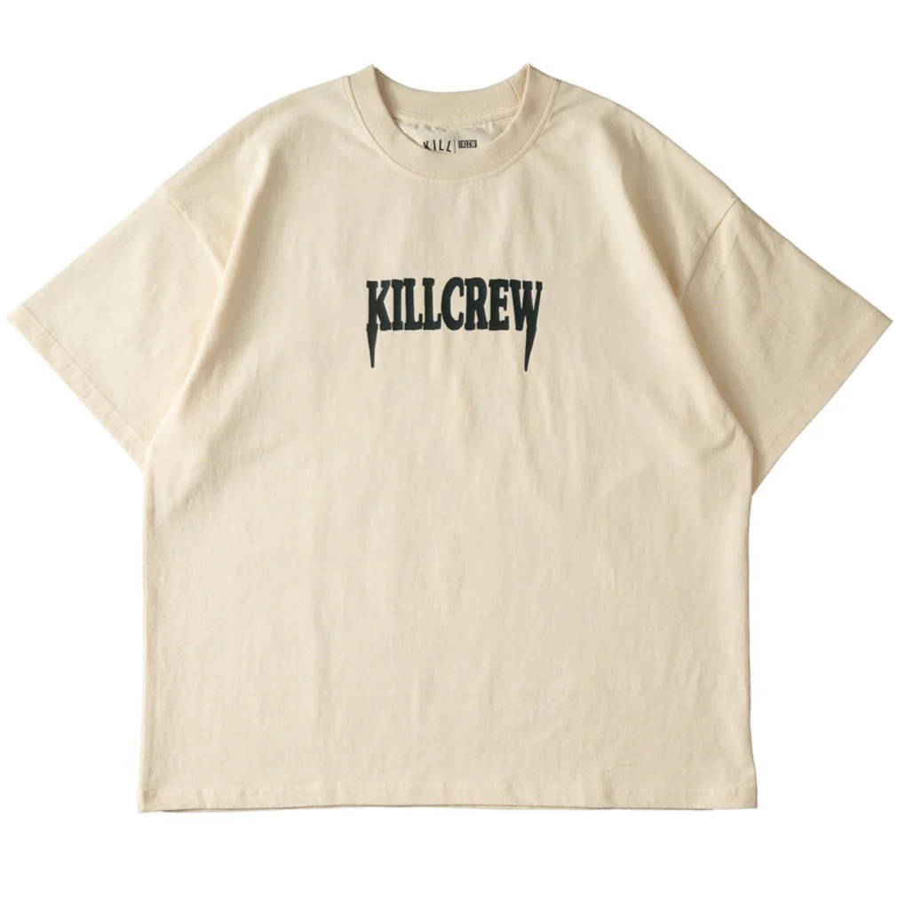 RELAXED FIT "ATHLETIC DEPARTMENT" T-SHIRT - CREAM - Image 7