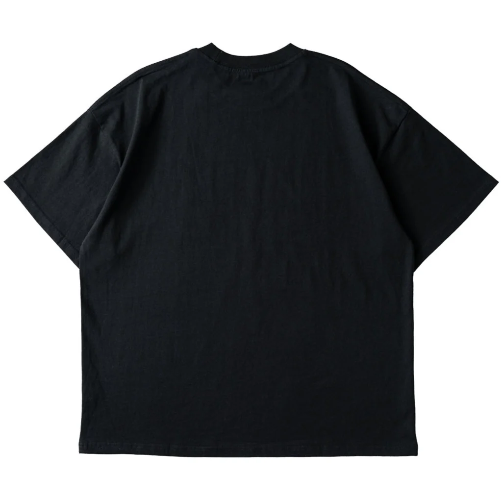 OVERSIZED "FANGS" T-SHIRT - BLACK / RED - Image 2