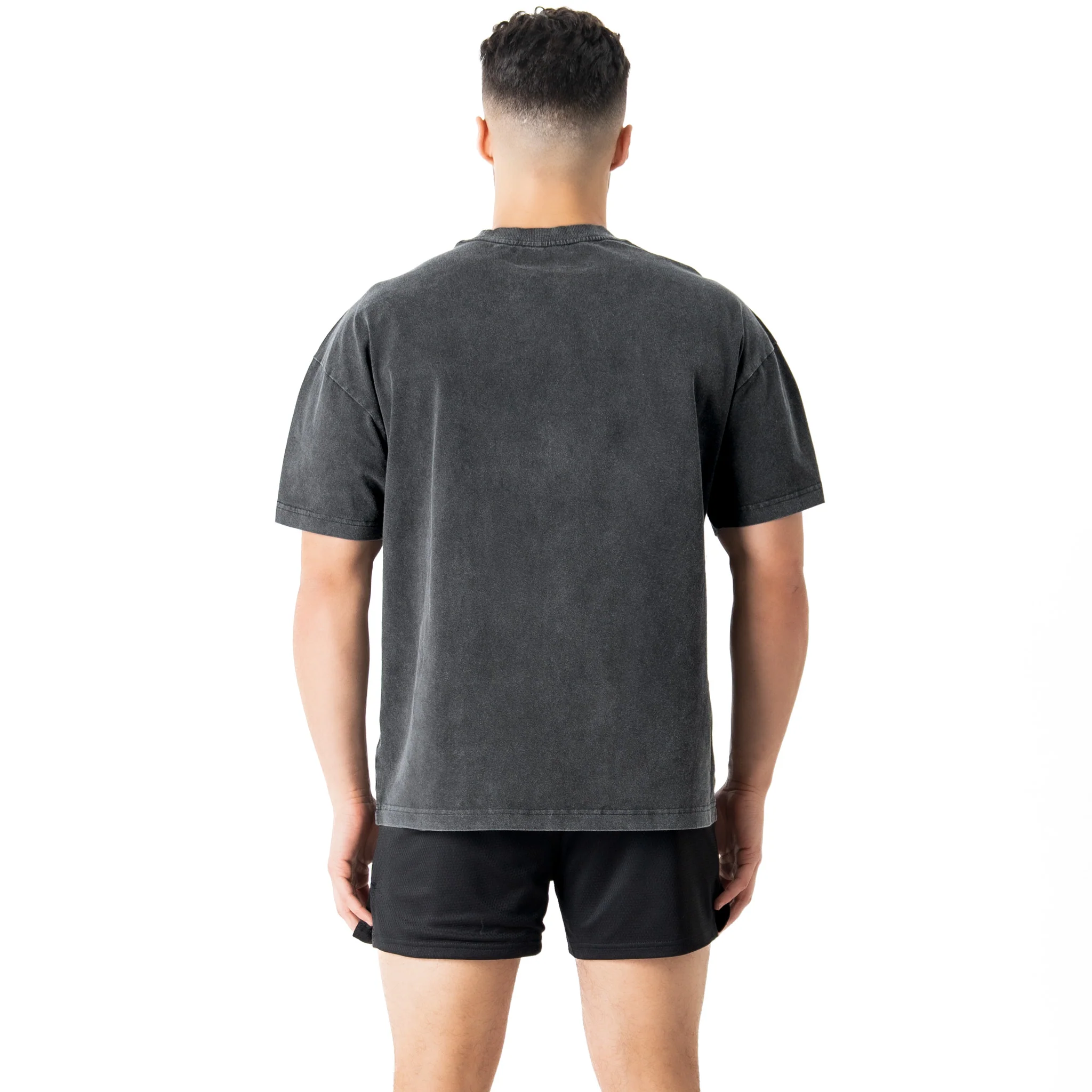OVERSIZED DEMONS TOUR T-SHIRT - BLACK / RED - Image 4