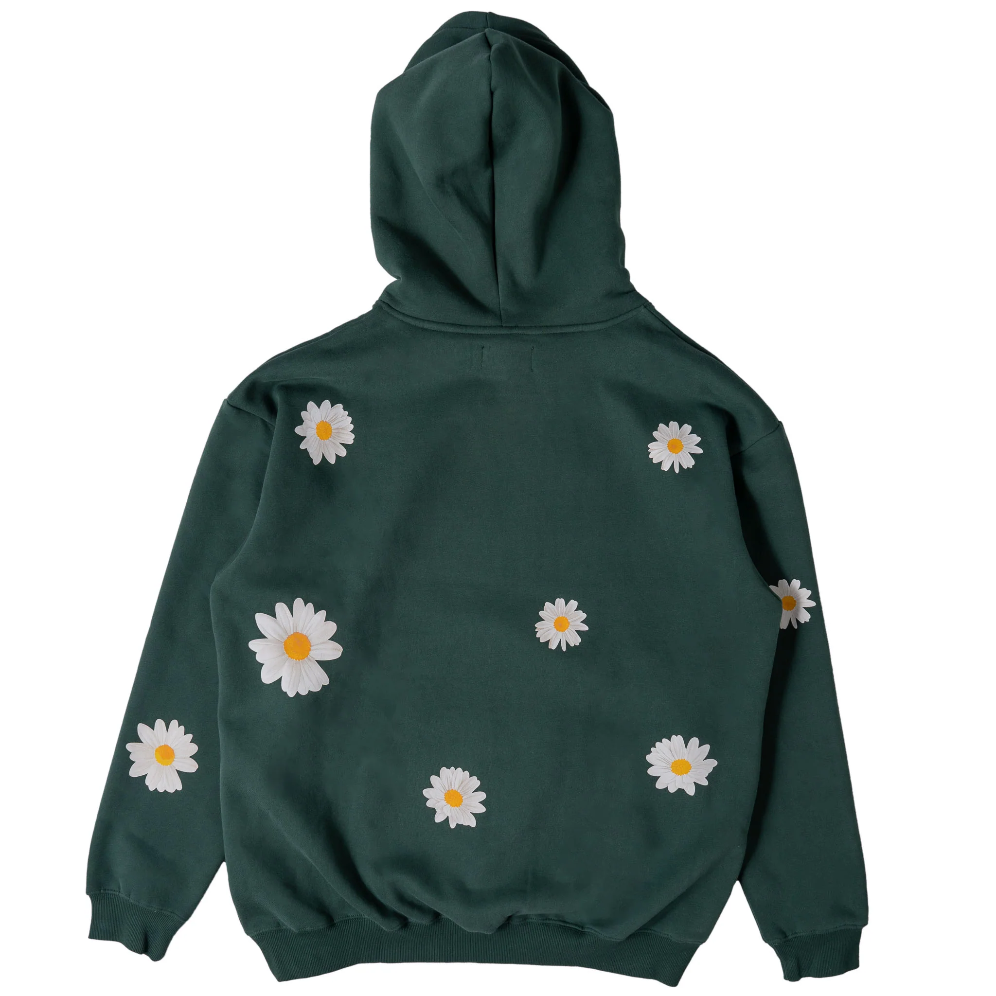 OVERSIZED LUX "DAISY" HOODIE - GREEN - Image 6