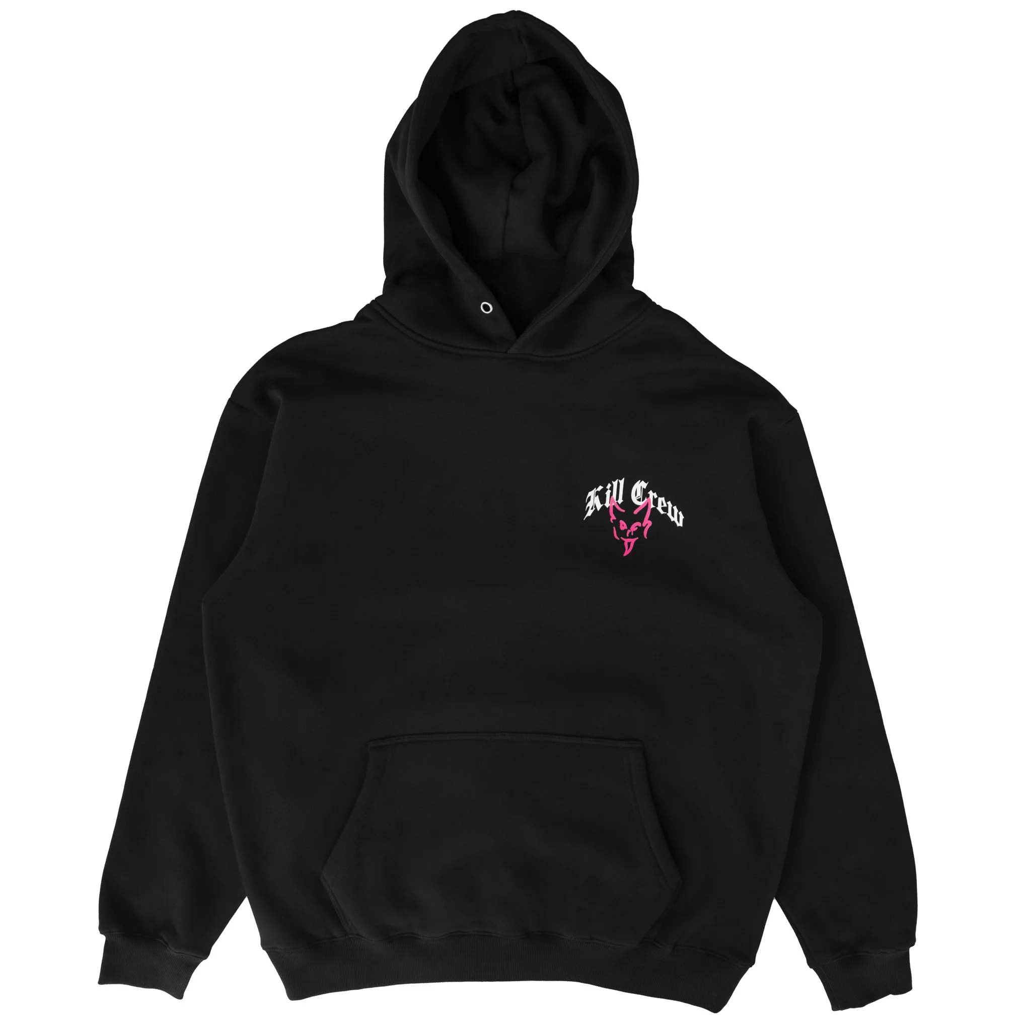 OVERSIZED LUX "DESTROY" HOODIE - BLACK - Image 7