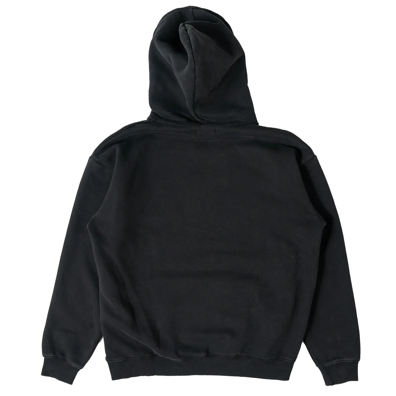 OVERSIZED LUX "FANGS" HOODIE - BLACK / WHITE - Image 2