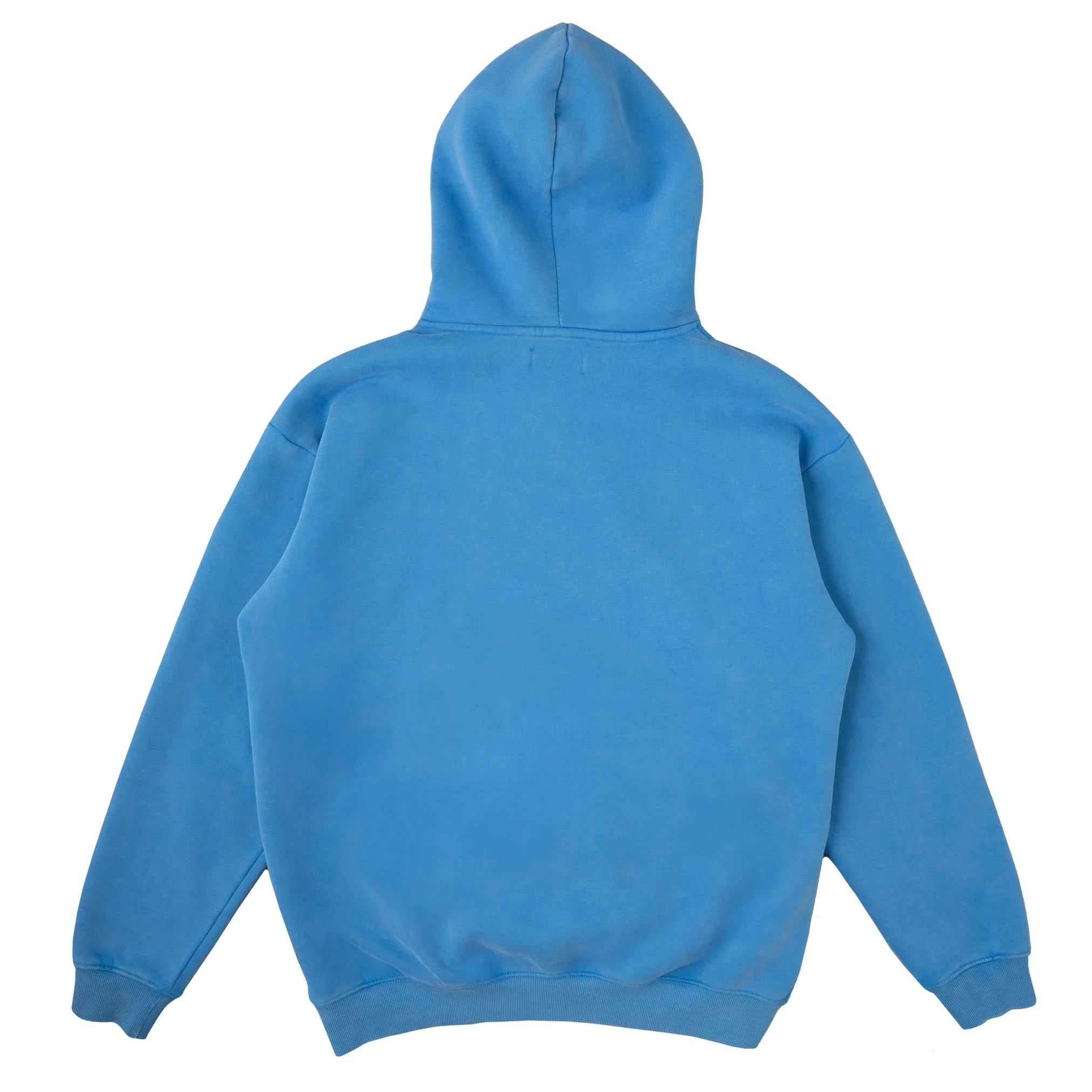 OVERSIZED LUX "SCRIPT" HOODIE - BLUE / GOLD - Image 7