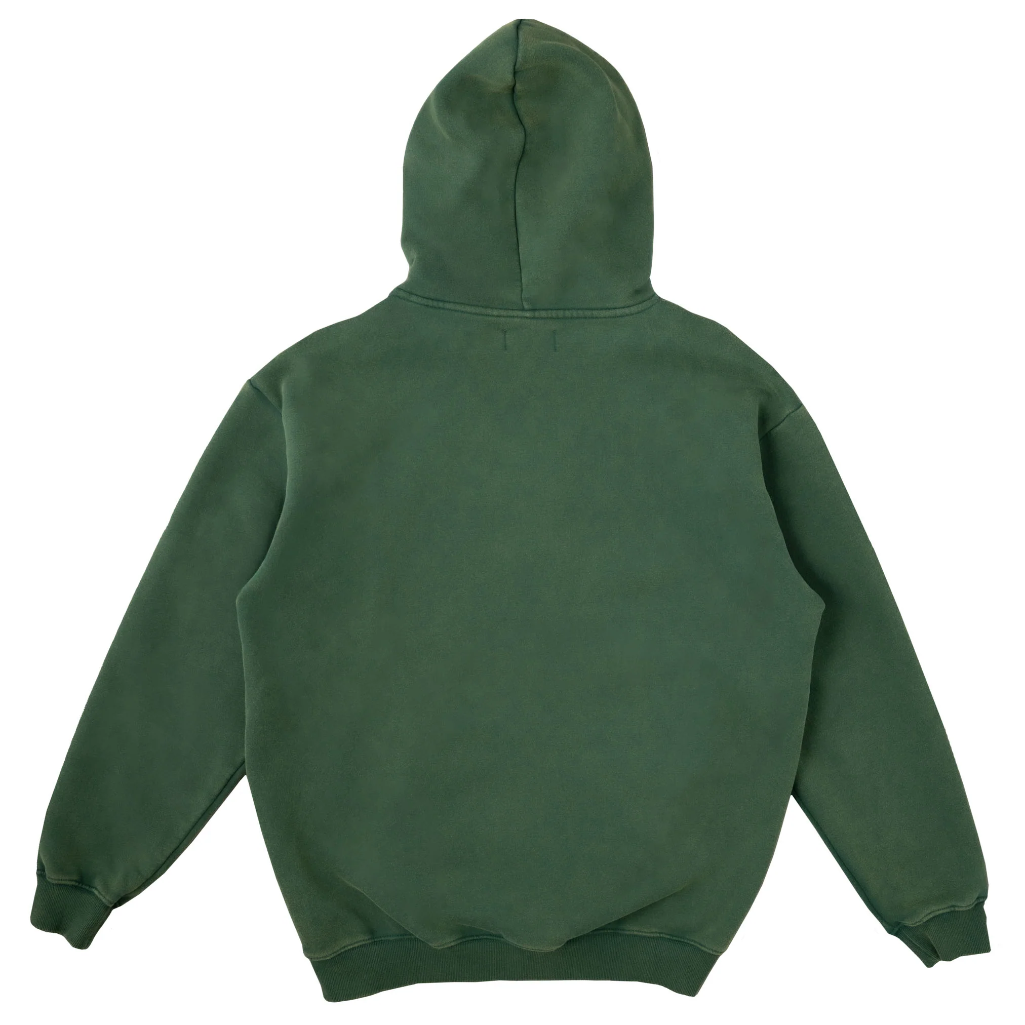 OVERSIZED LUX "SCRIPT" HOODIE - GREEN / GOLD - Image 7
