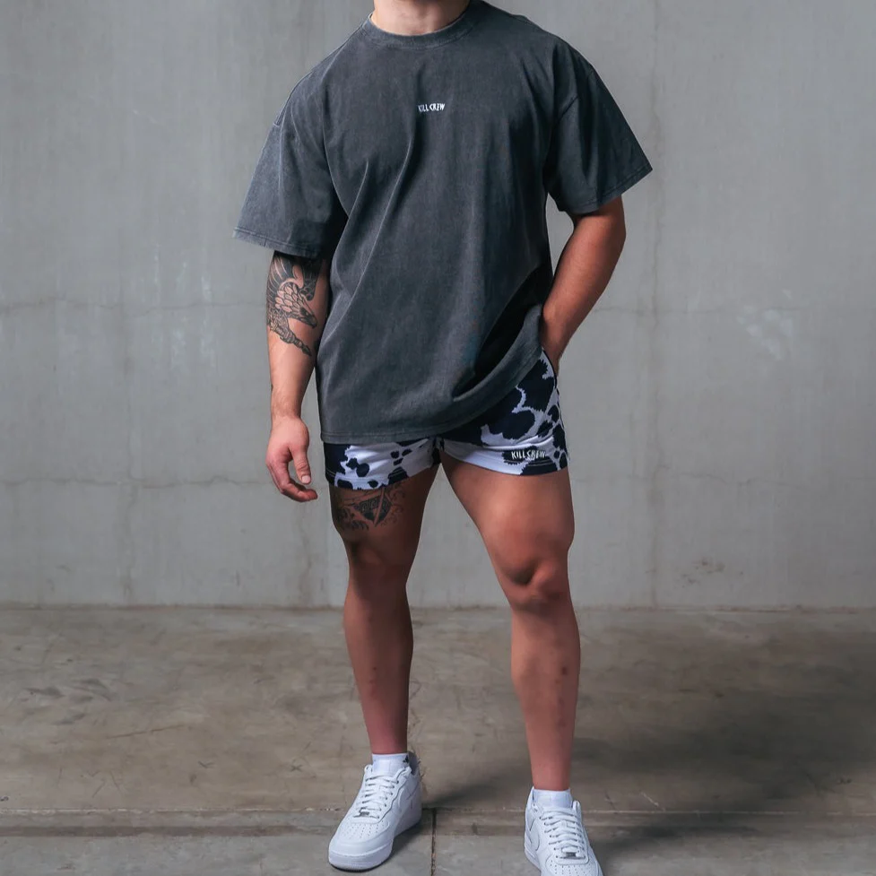 RELAXED FIT LUX "SIMPLE" T-SHIRT - BLACK - Image 5