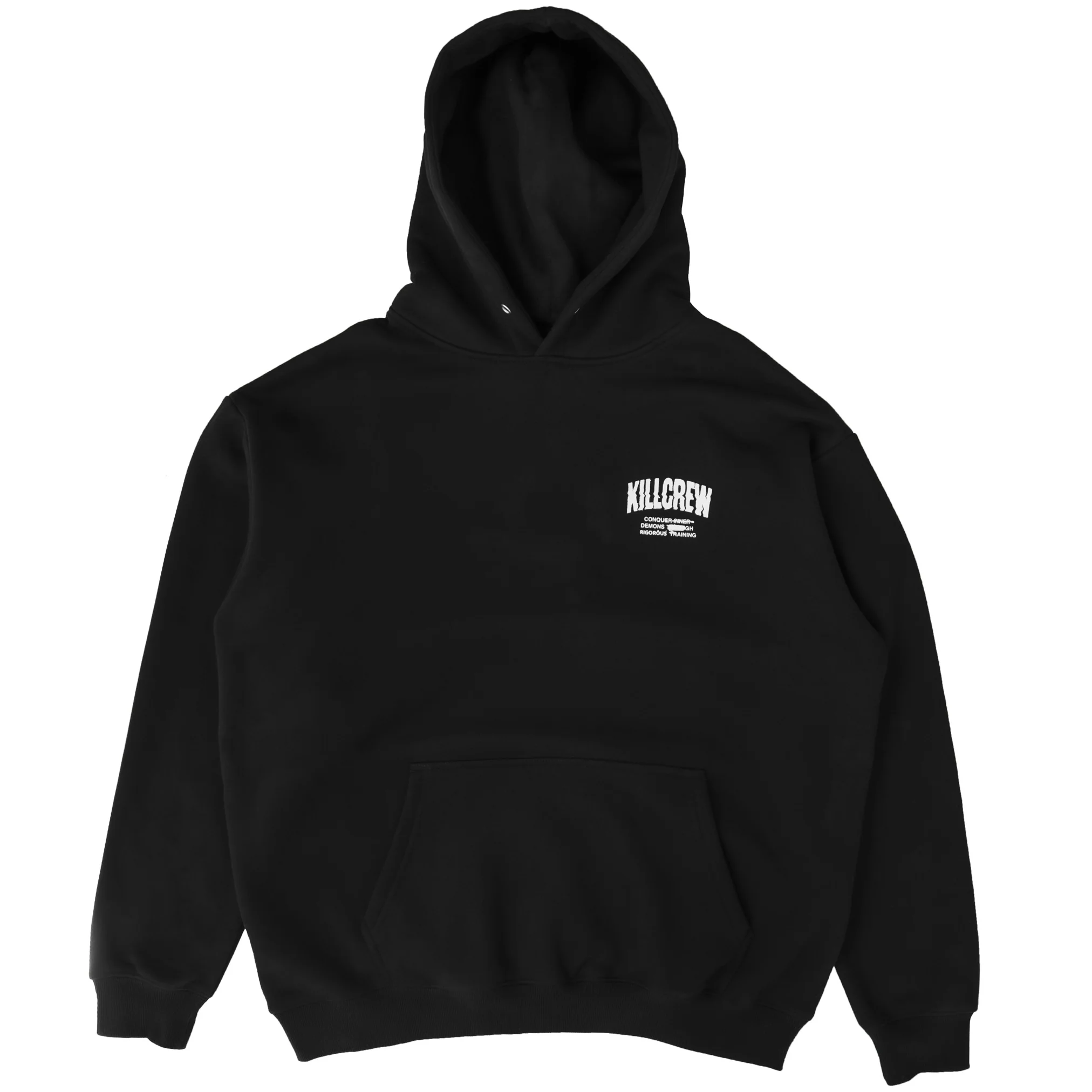 OVERSIZED LUX "THE HEALING" HOODIE - BLACK - Image 6