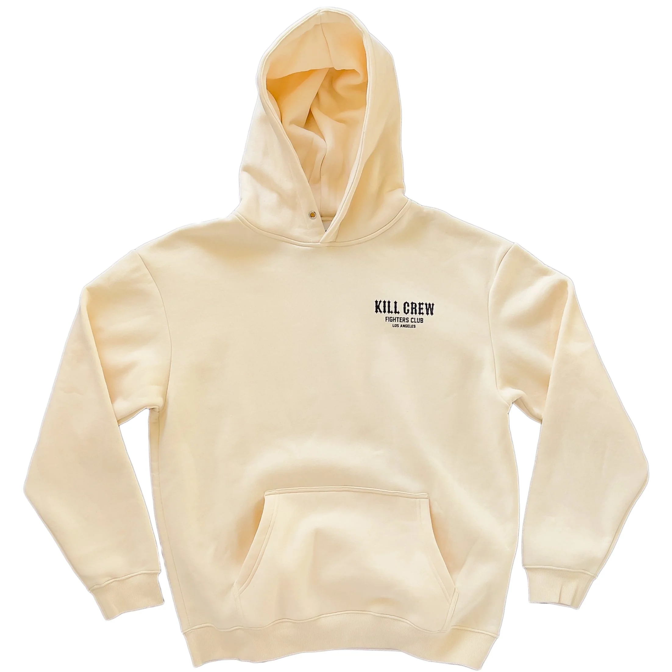 OVERSIZED LUX THRIVE UNDER PRESSURE HOODIE - CREAM - Image 2