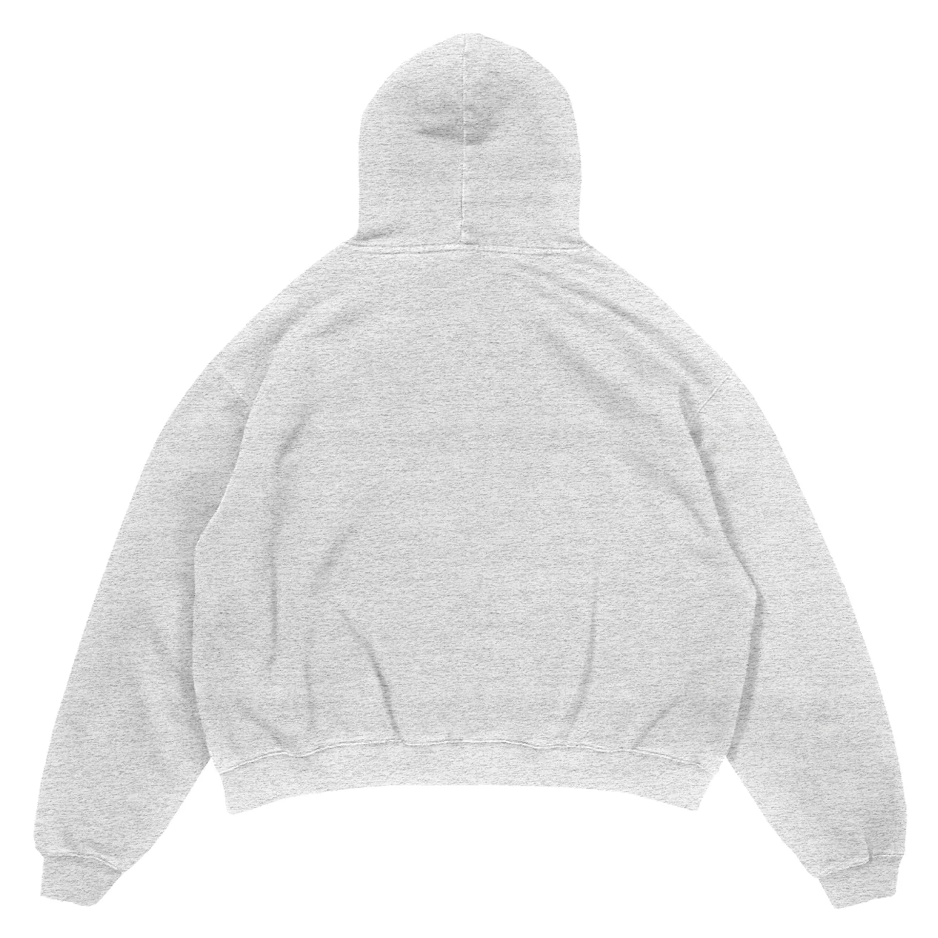 OVERSIZED LUX "WEIGHTS LIFT US UP" HOODIE - GREY - Image 2