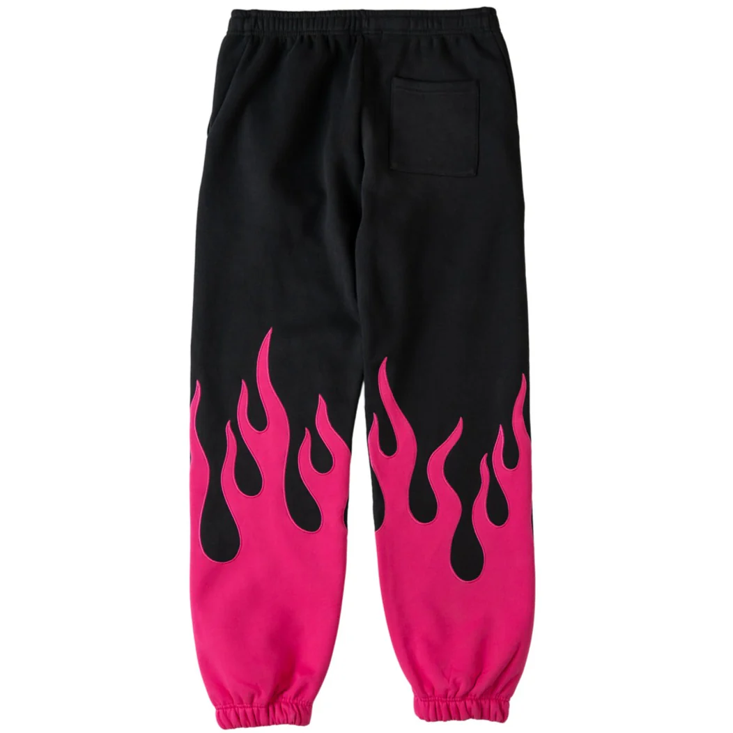 PREMIUM HEATER SWEATS - BLACK / PINK - Image 8