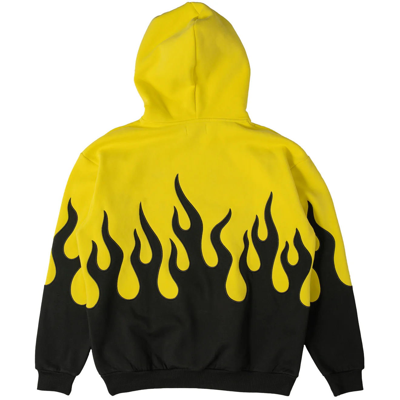 OVERSIZED PREMIUM HEATER HOODIE - YELLOW / BLACK - Image 8