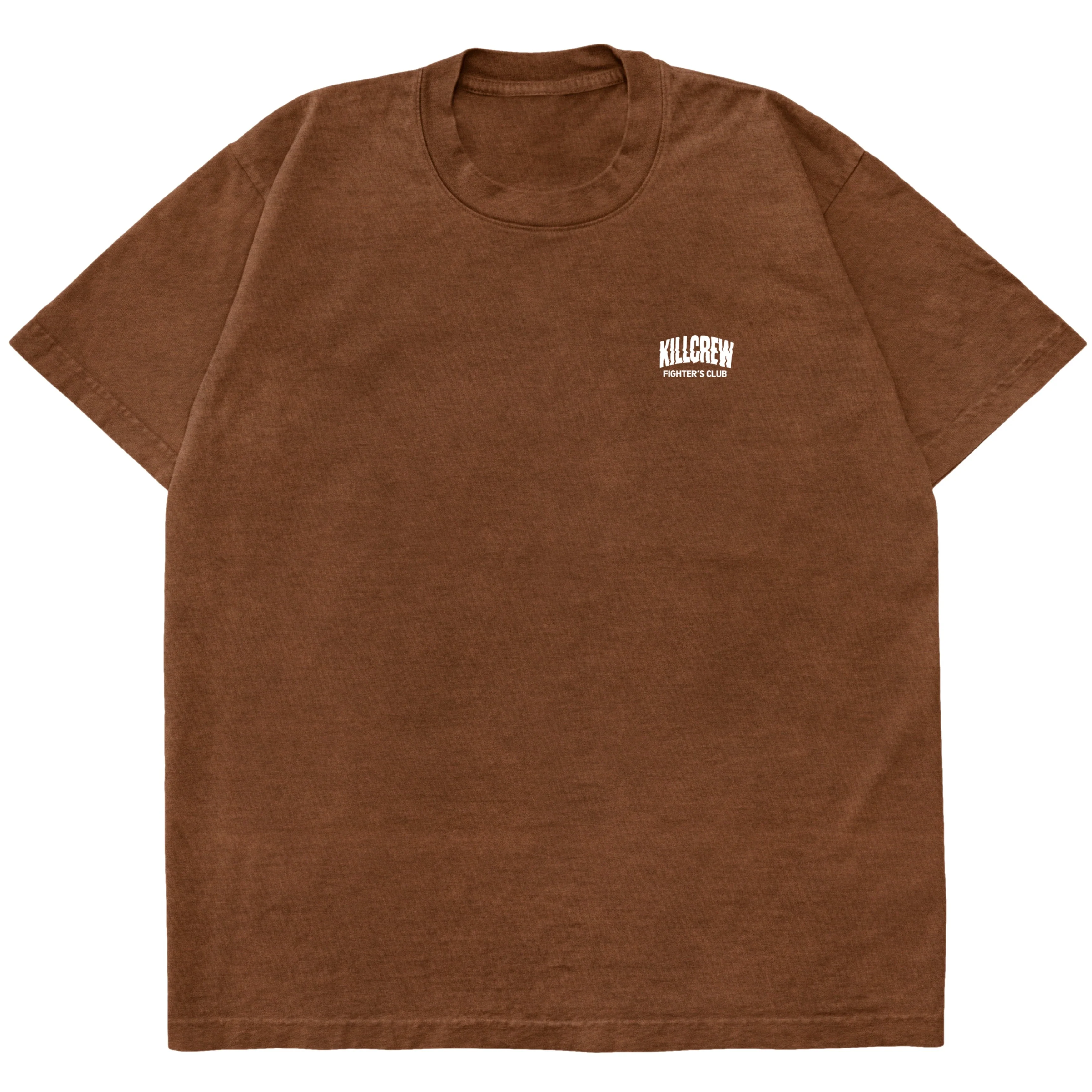 RELAXED FIT RIGOROUS TRAINING T-SHIRT - BROWN / WHITE - Image 2