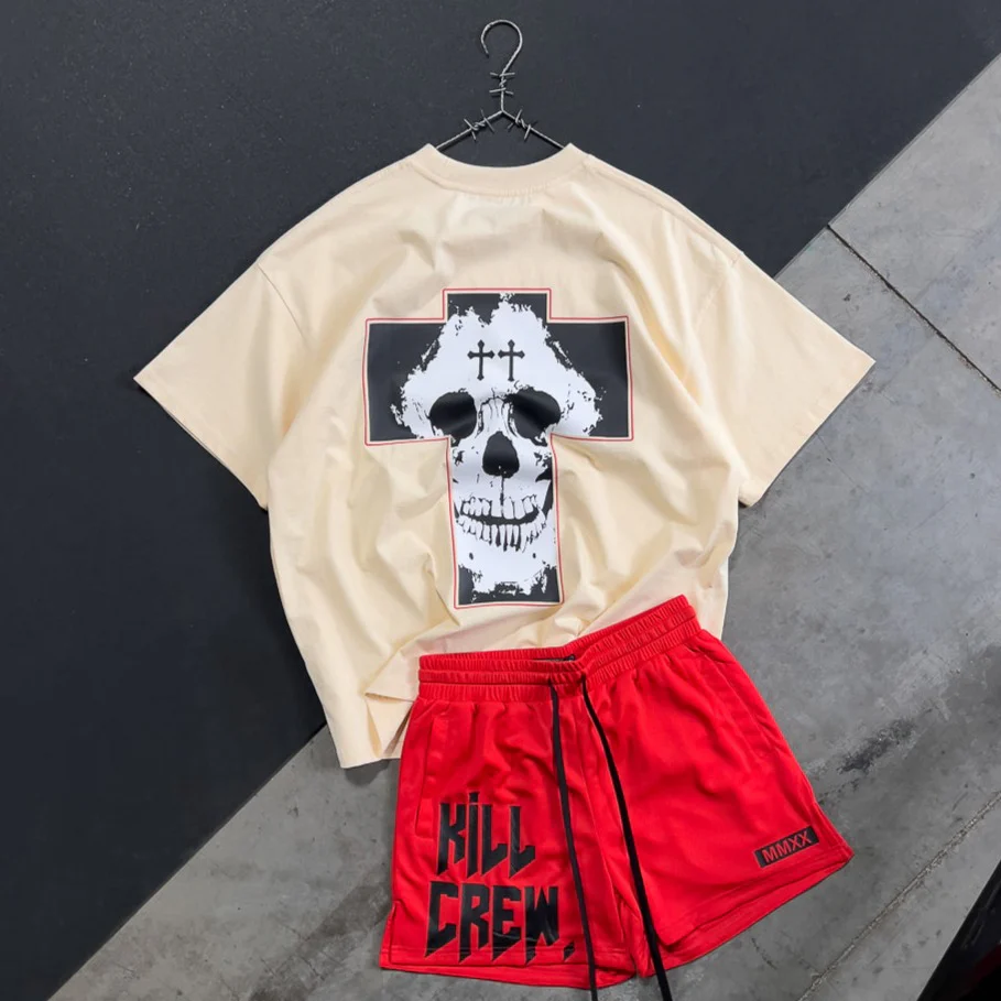 OVERSIZED "MISFIT" T-SHIRT - CREAM - Image 4