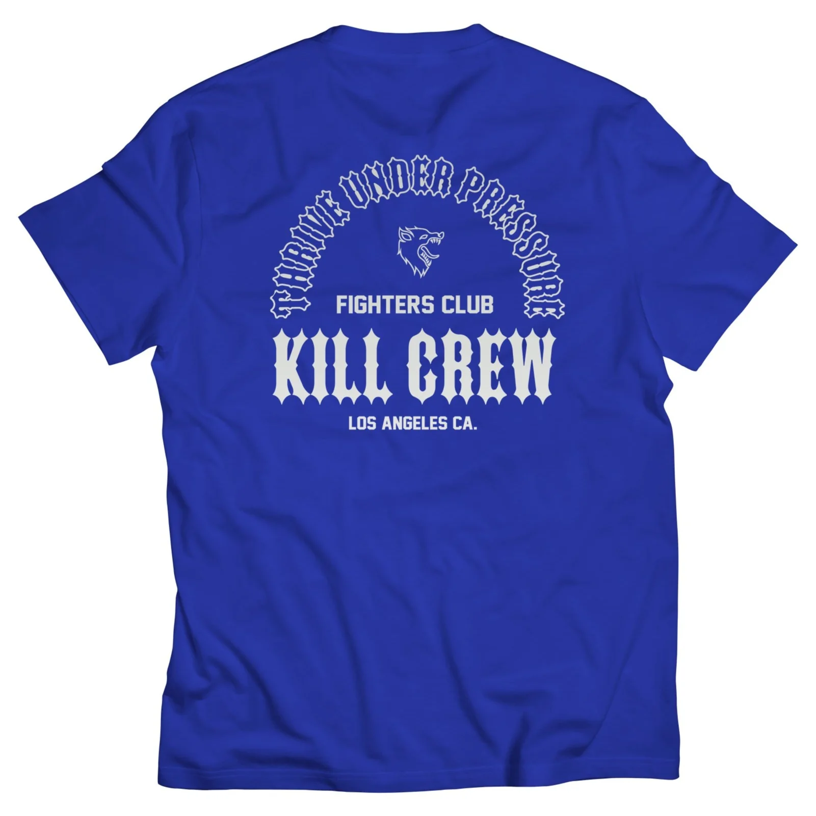 OVERSIZED THRIVE UNDER PRESSURE T-SHIRT - BLUE