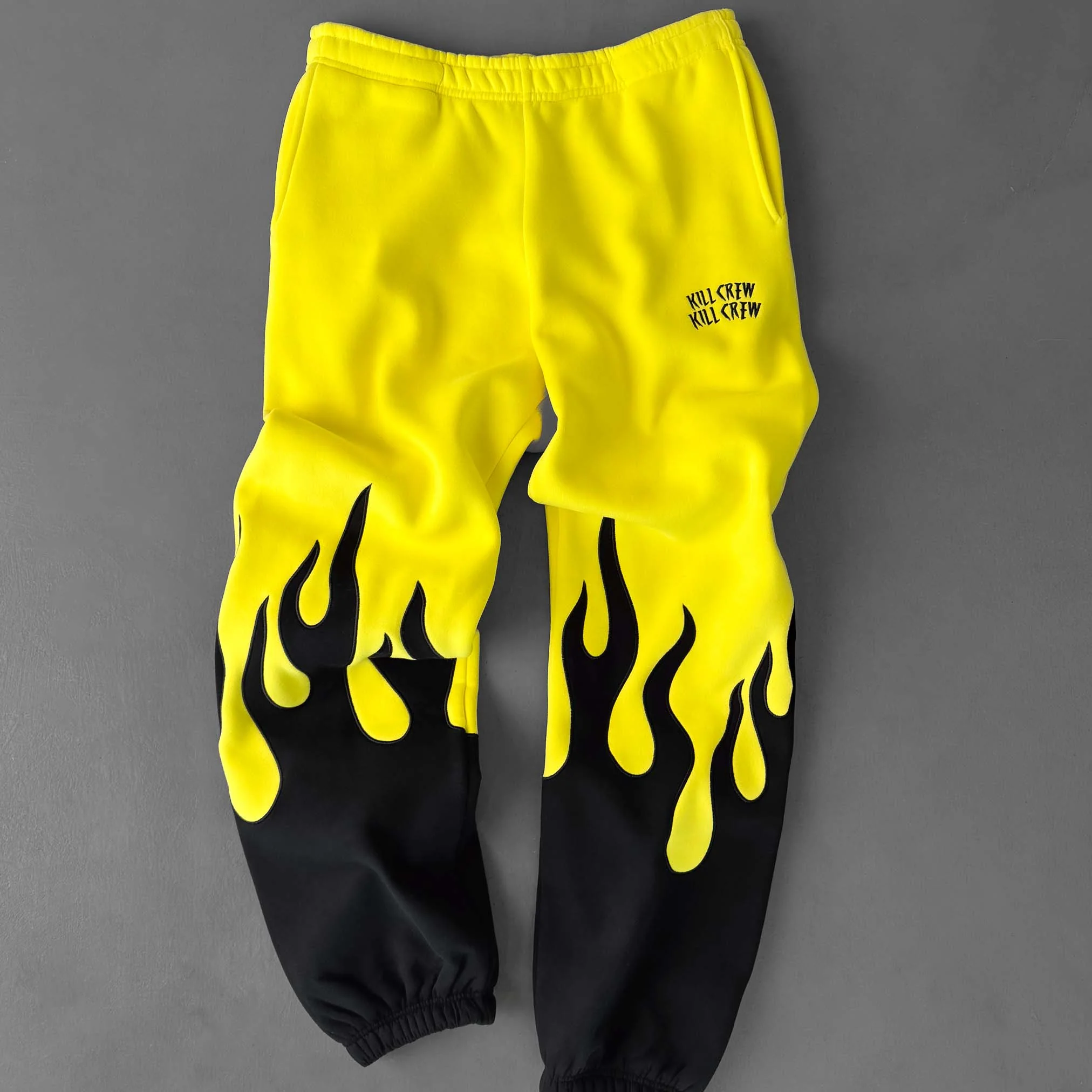 PREMIUM HEATER SWEATS - YELLOW / BLACK - Image 5