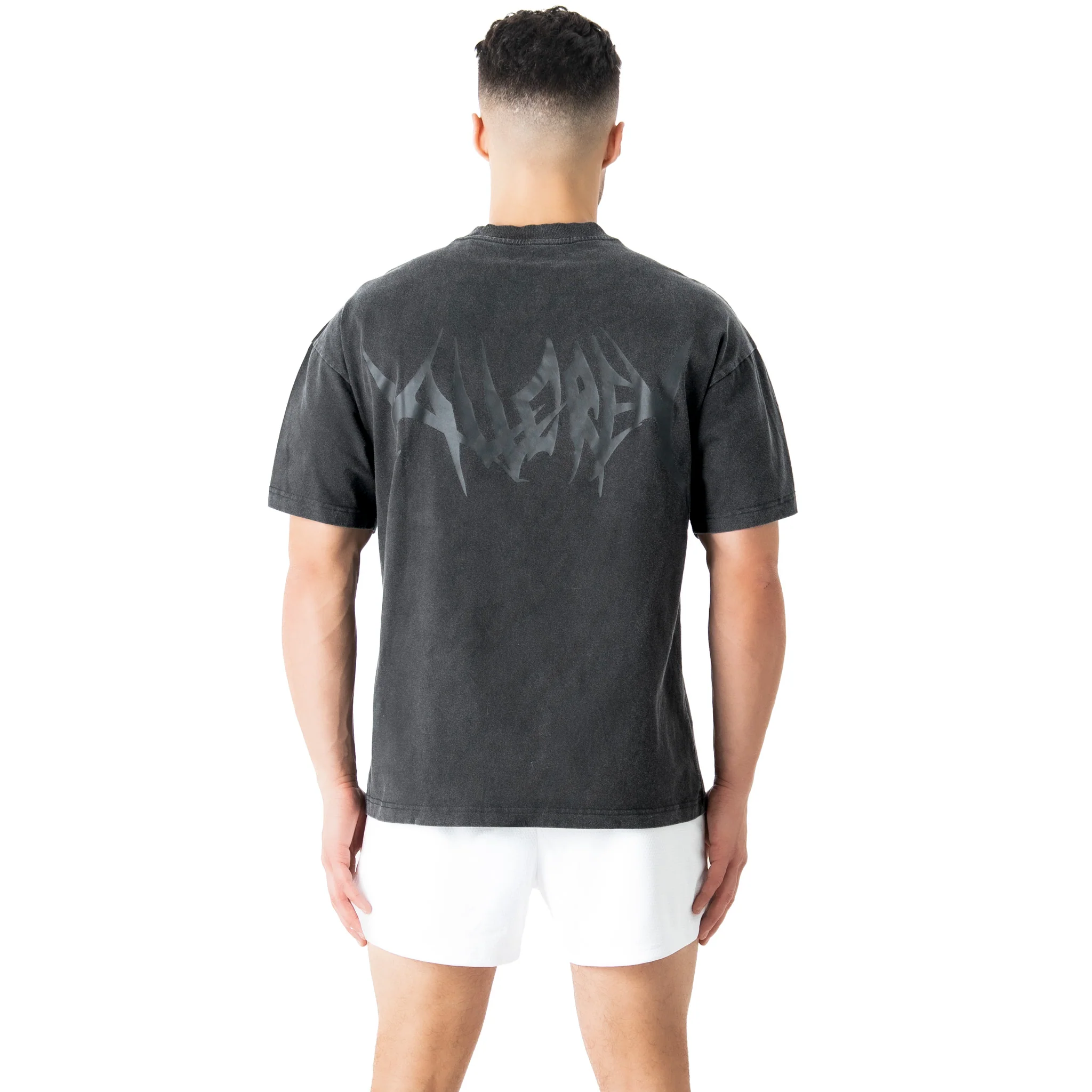 RELAXED FIT LUX "COMFORT ZONE" T-SHIRT - BLACKOUT - Image 4