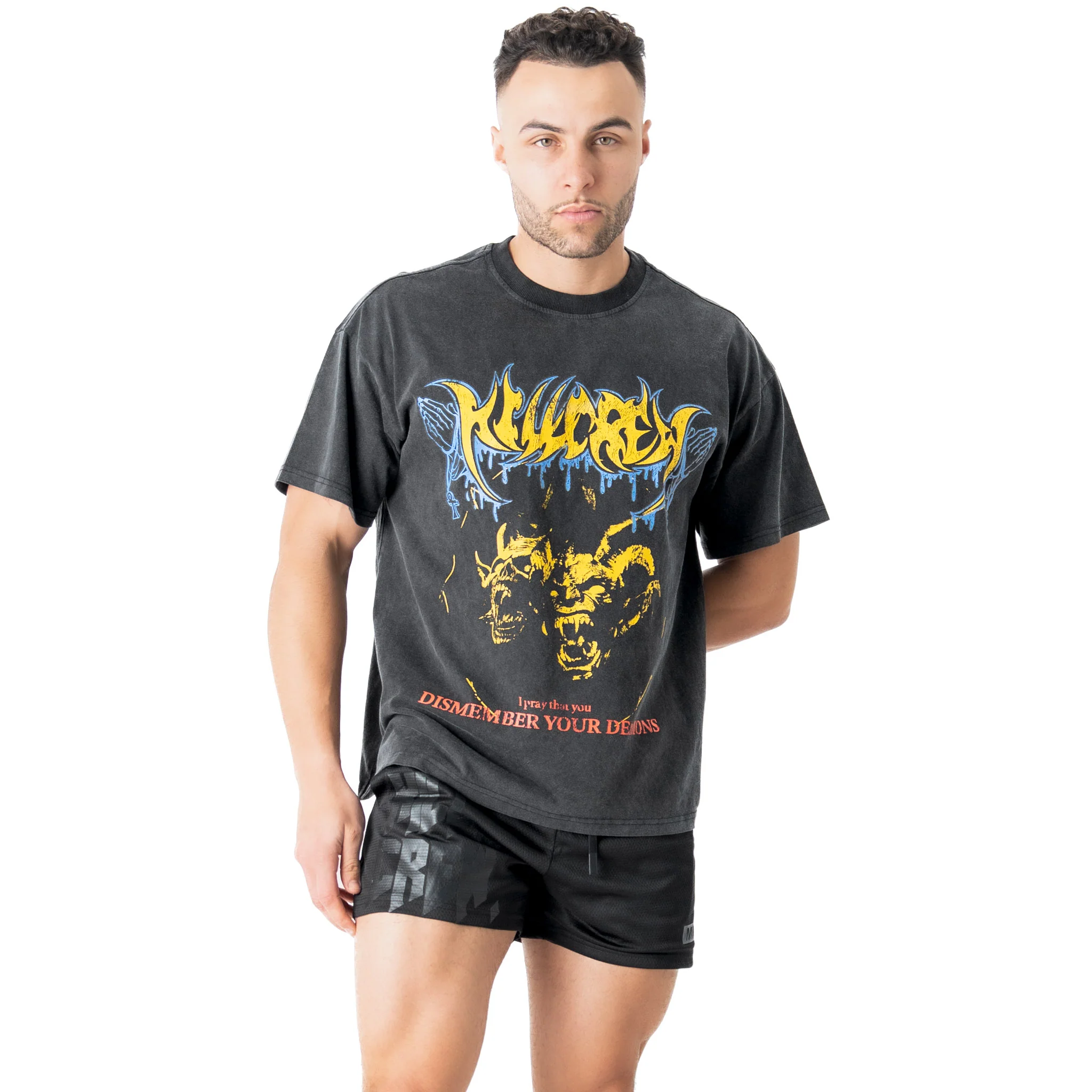 RELAXED FIT LUX DISMEMBER YOUR DEMONS T-SHIRT - Image 3