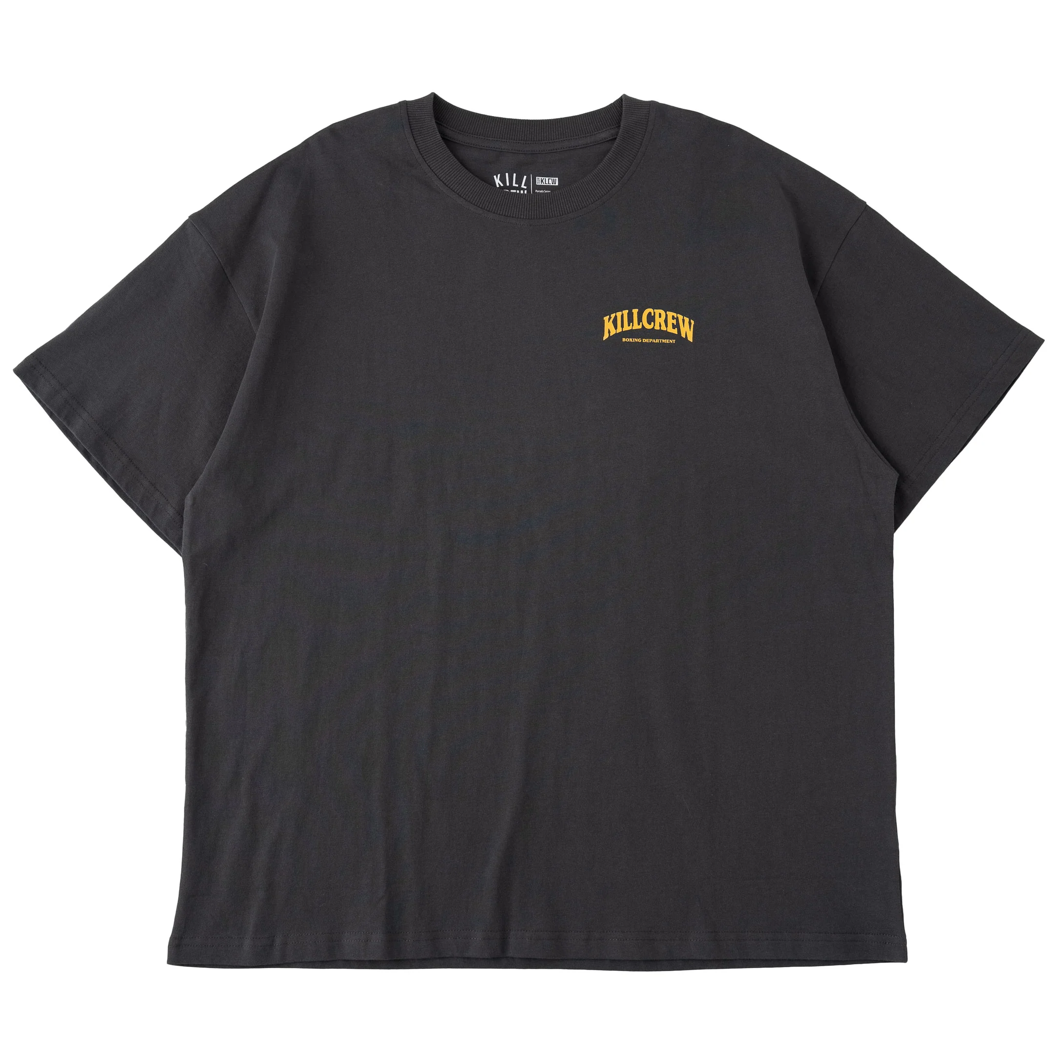 RELAXED FIT BOXING DEPARTMENT T-SHIRT - GUNMETAL / GOLD - Image 2