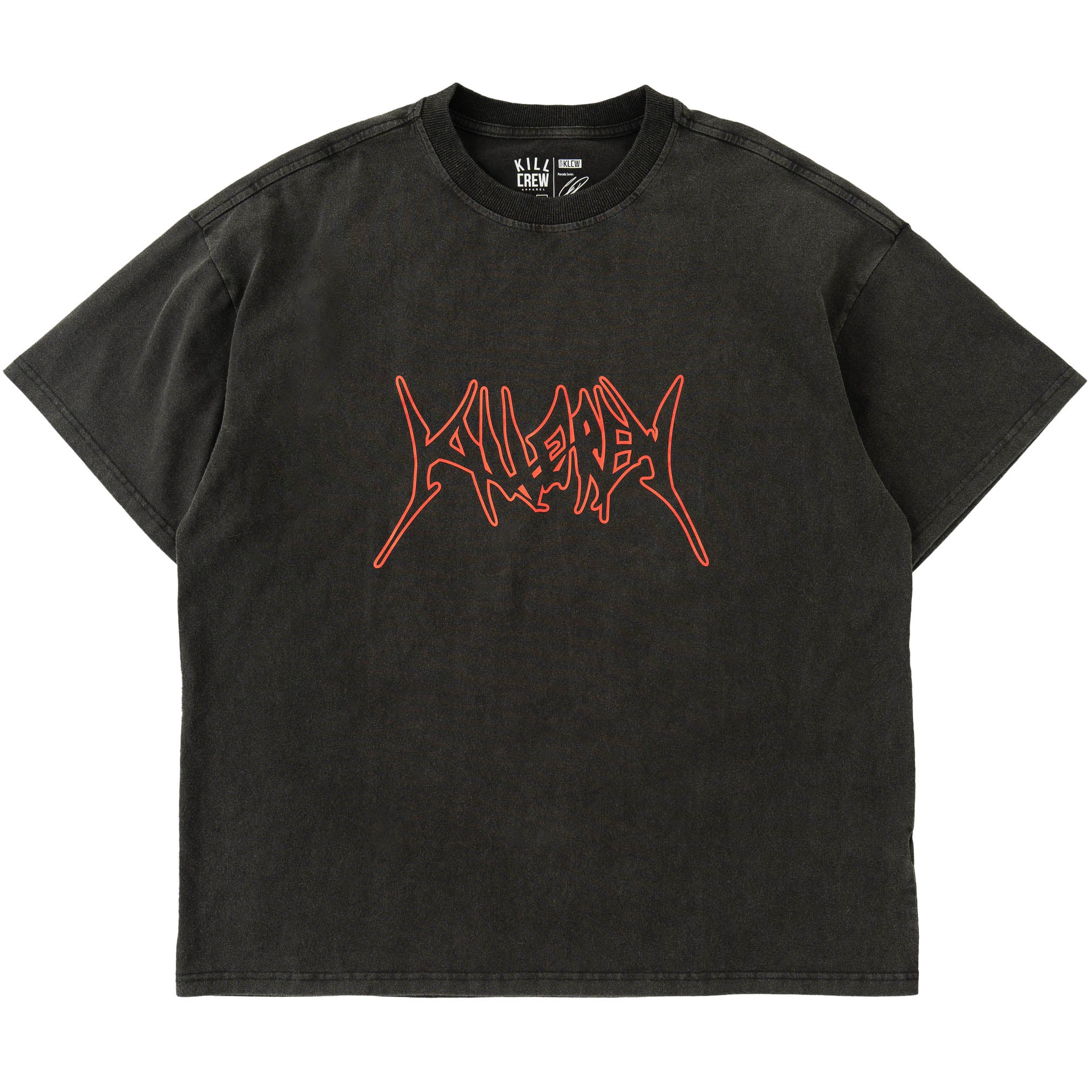 RELAXED FIT LUX CROWN OF THORNS T-SHIRT - BLACK - Image 2