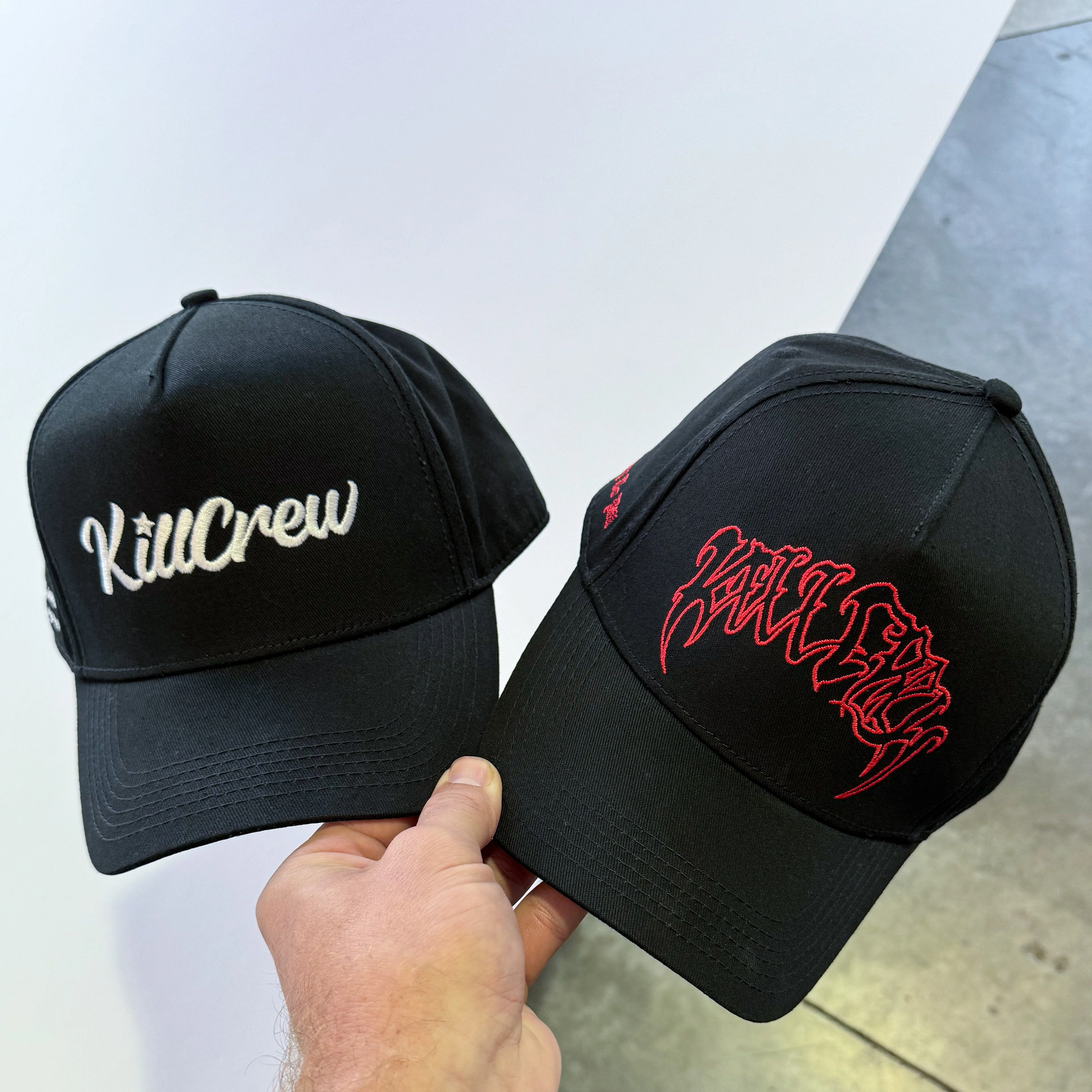 SCRIPT 5 PANEL SNAPBACK - BLACK - Image 2