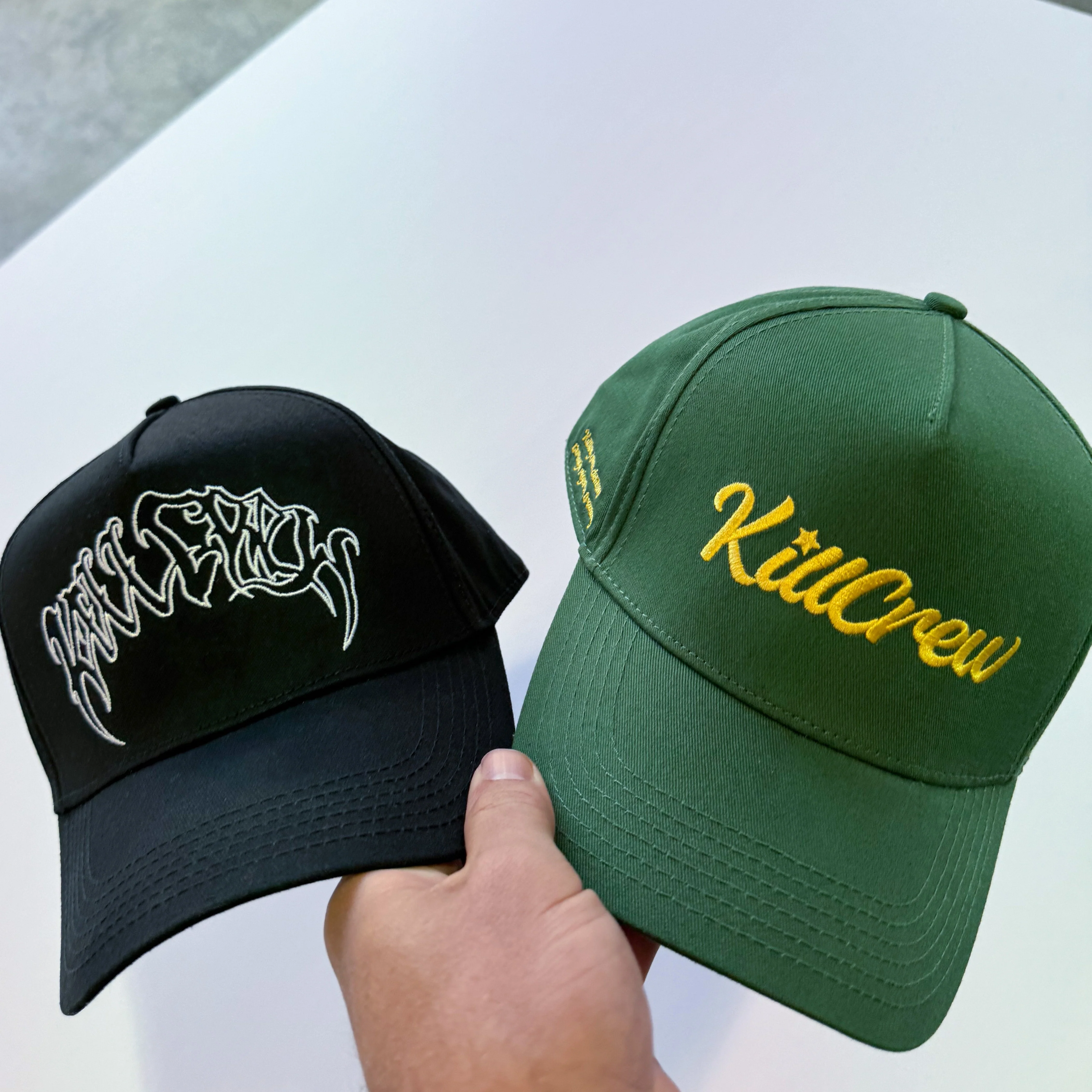 SCRIPT 5 PANEL SNAPBACK - GREEN - Image 2