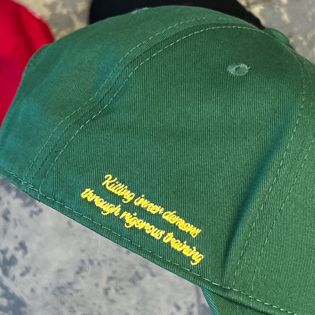 SCRIPT 5 PANEL SNAPBACK - GREEN - Image 3