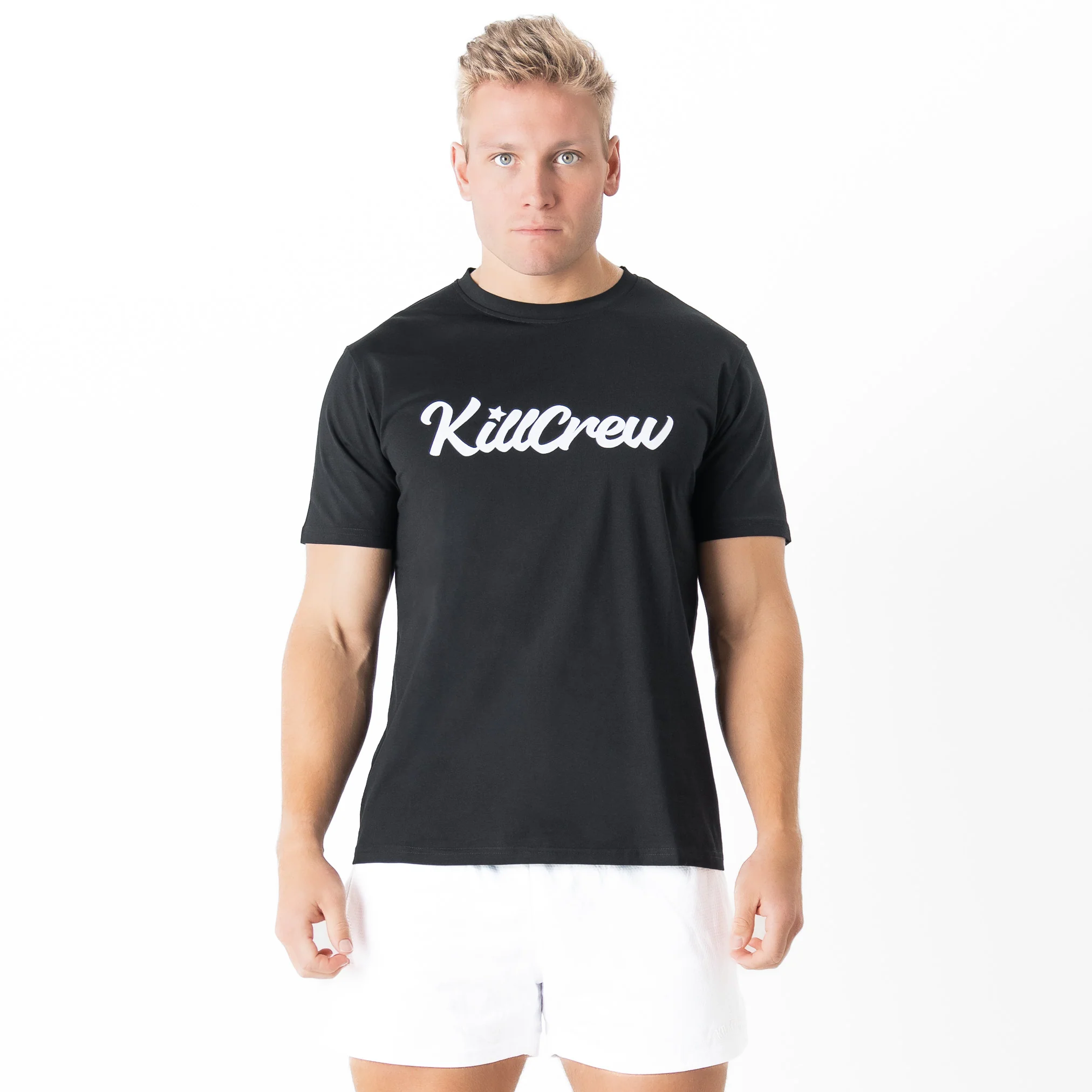 "SCRIPT" T-SHIRT - BLACK / WHITE - Image 3