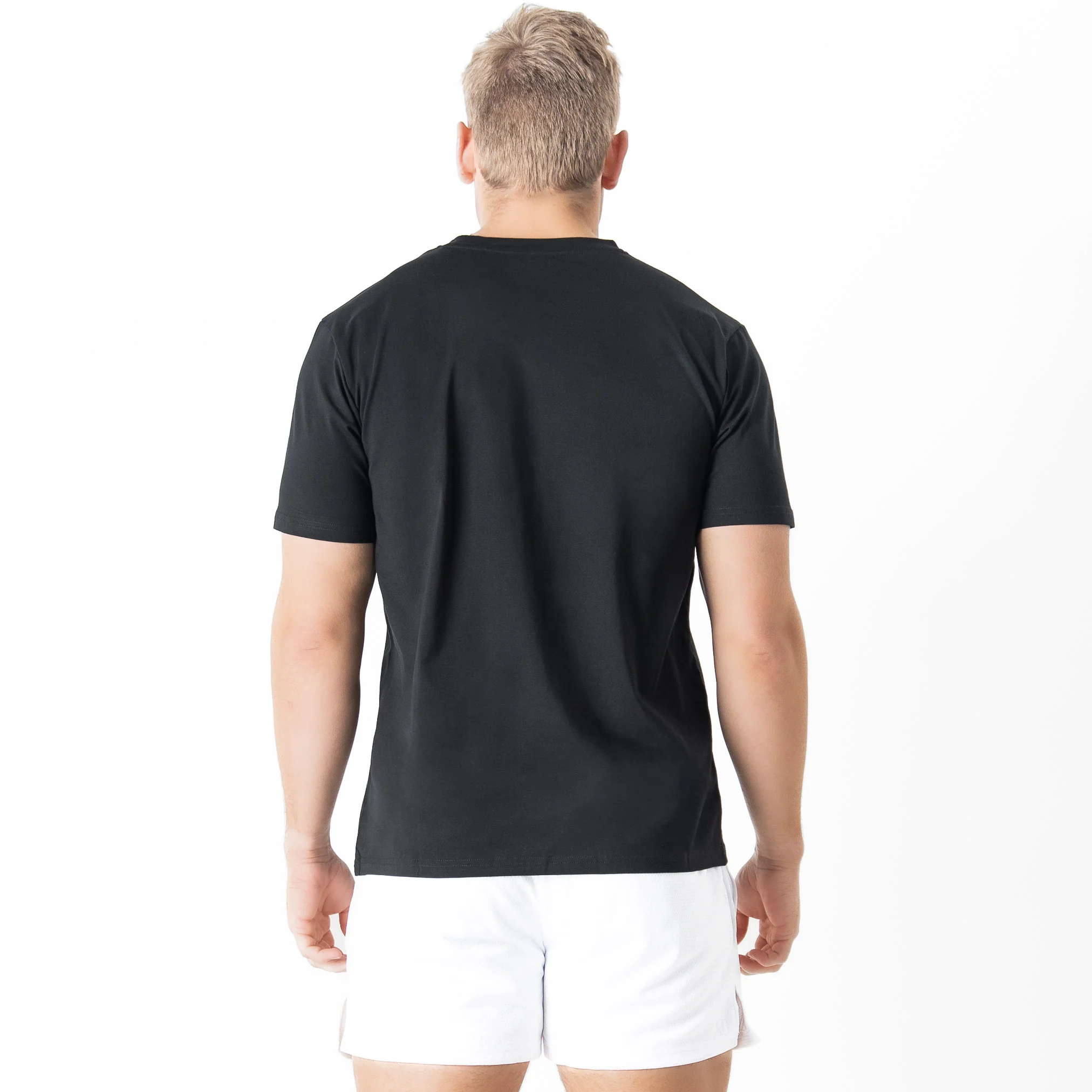 "SCRIPT" T-SHIRT - BLACK / WHITE - Image 4