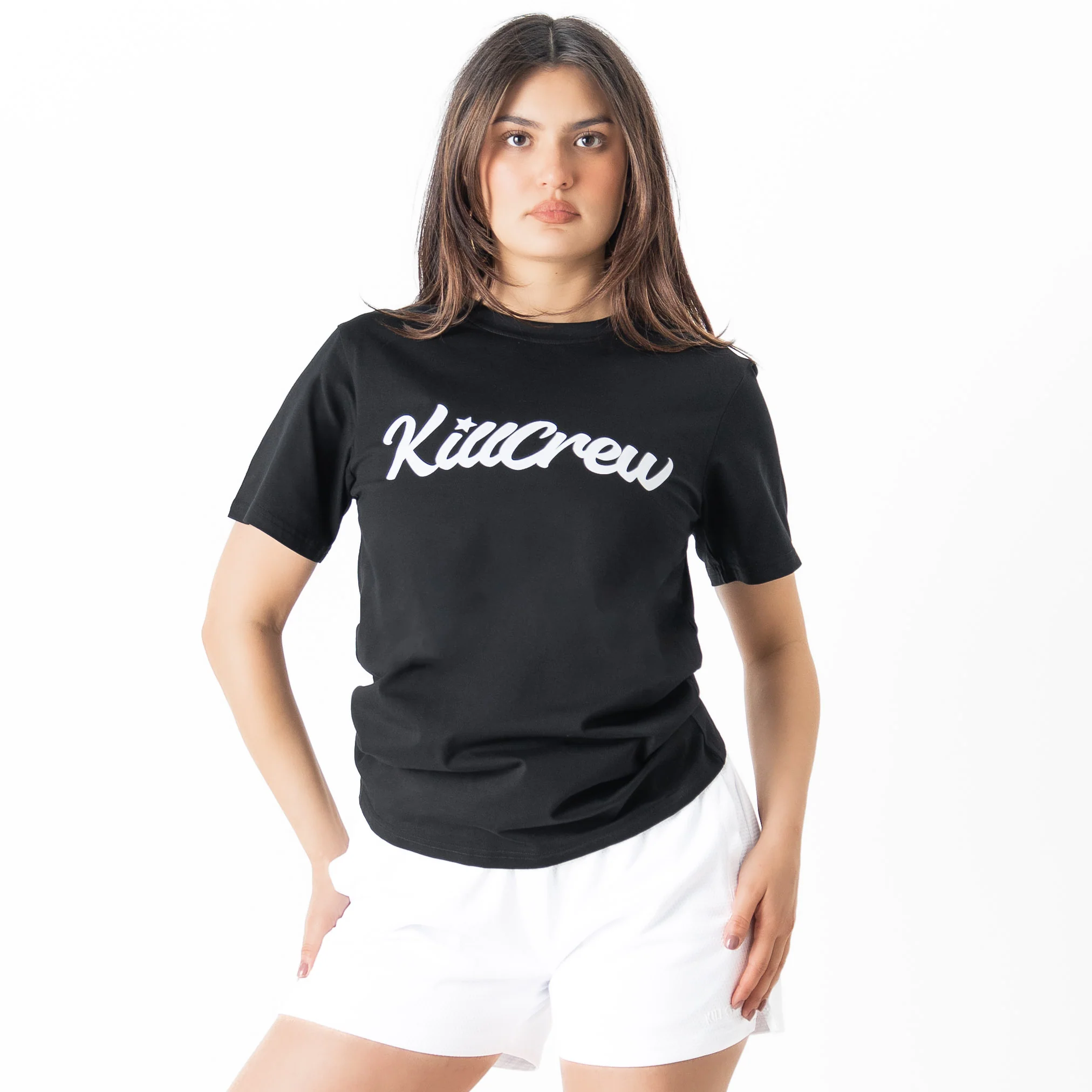 "SCRIPT" T-SHIRT - BLACK / WHITE - Image 5