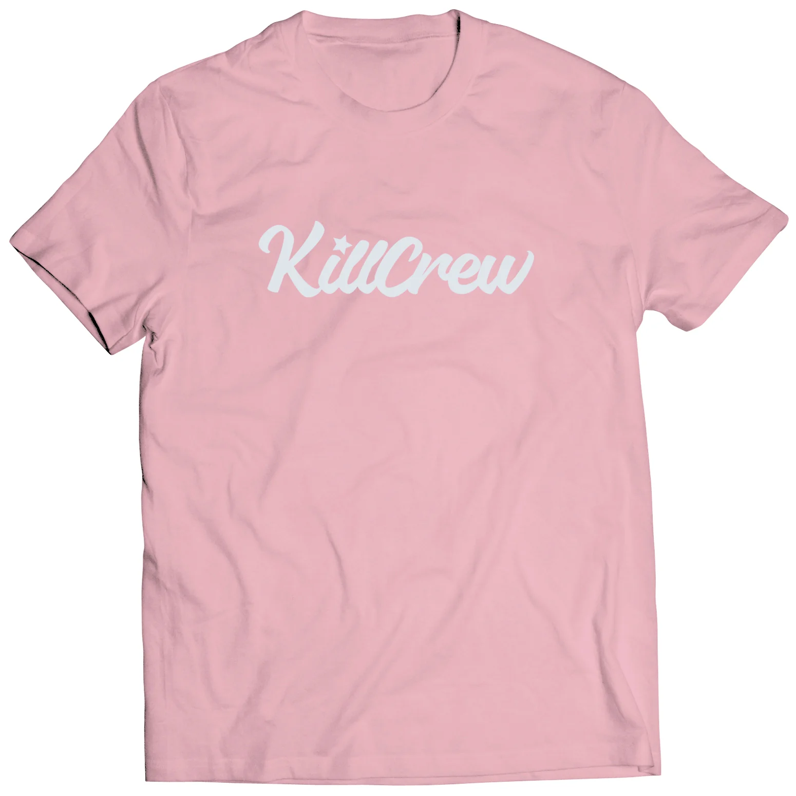 "SCRIPT" T-SHIRT - ROSÉ / WHITE