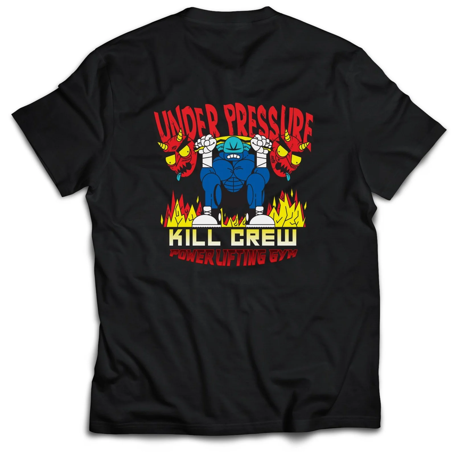 UNDER PRESSURE POWERLIFTING T-SHIRT - BLACK