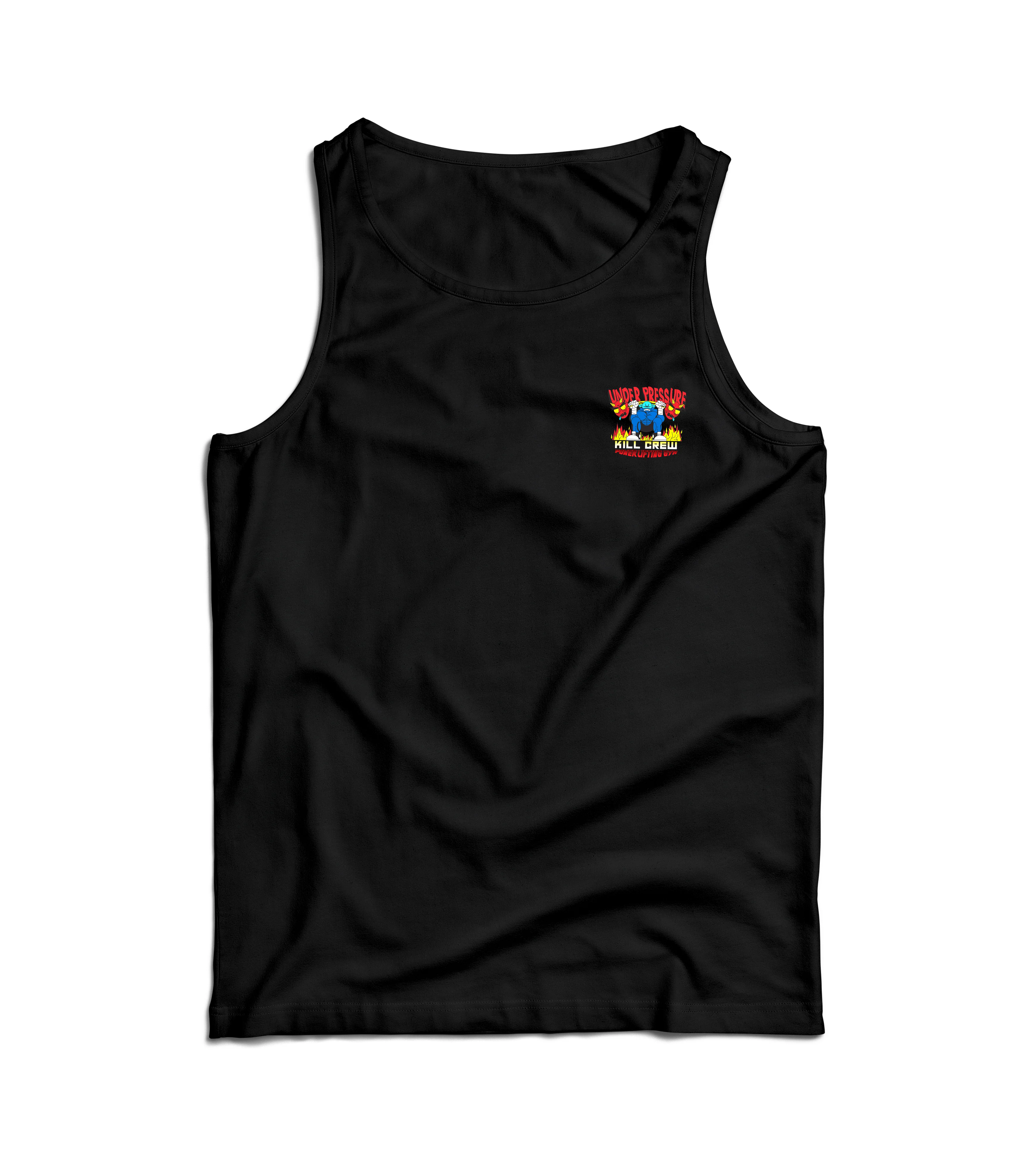 UNDER PRESSURE POWERLIFTING TANK TOP - BLACK - Image 2
