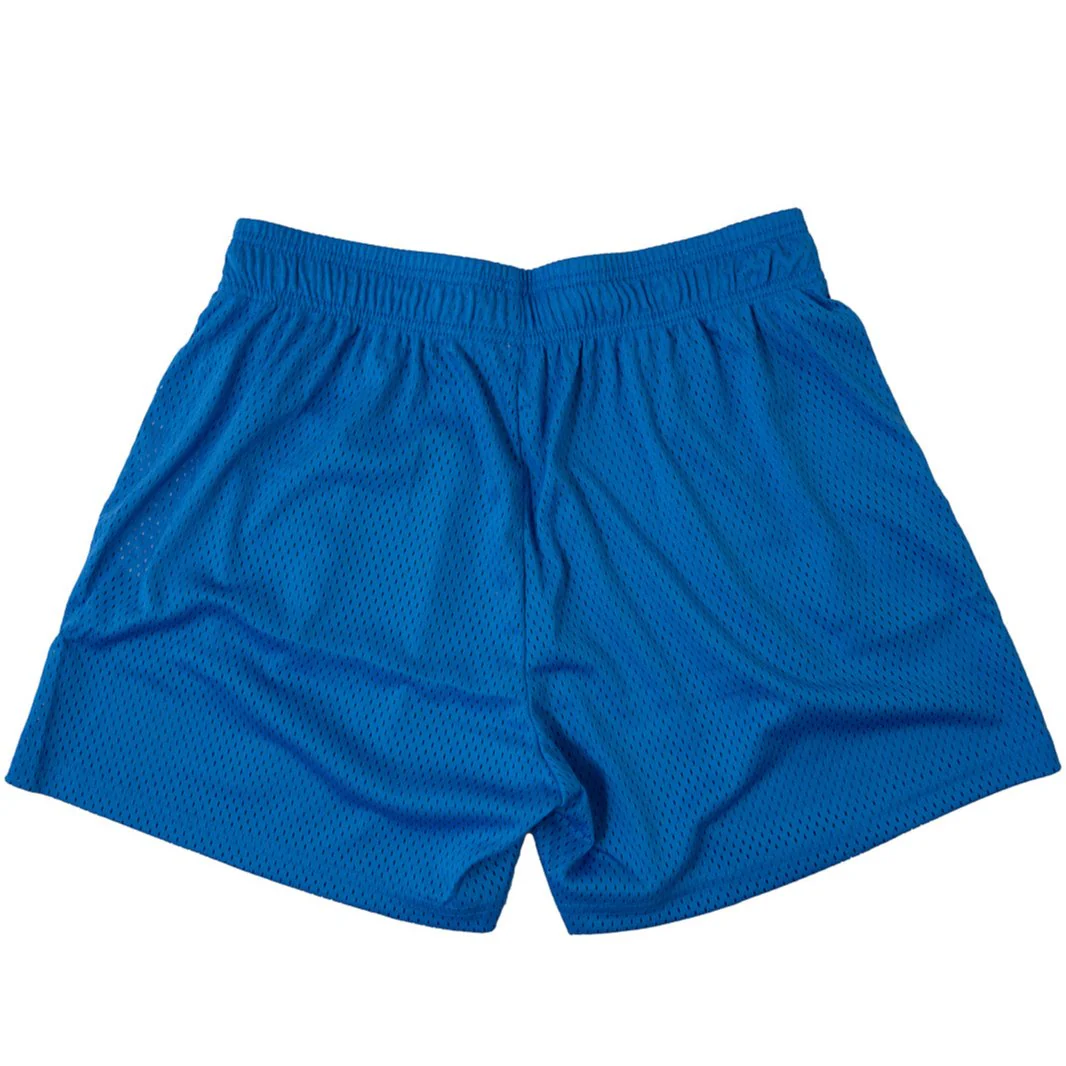VENTED MESH SHORTS BONE DRY - BLUE / WHITE - Image 7