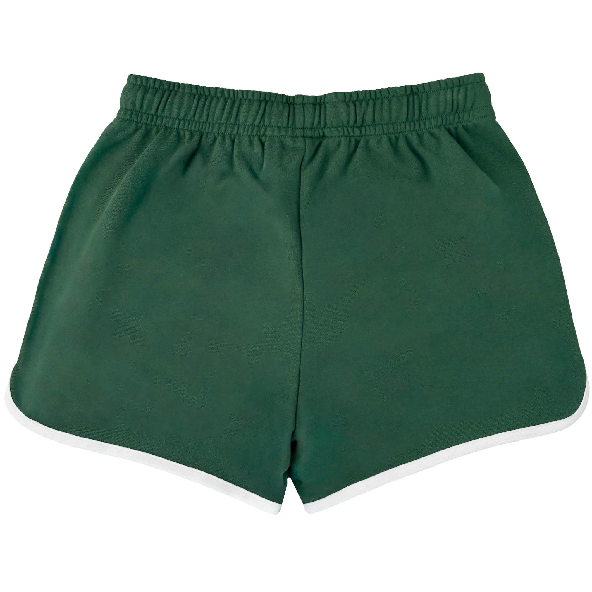 VINTAGE COTTON SHORTS (MID THIGH CUT) - GREEN - Image 8