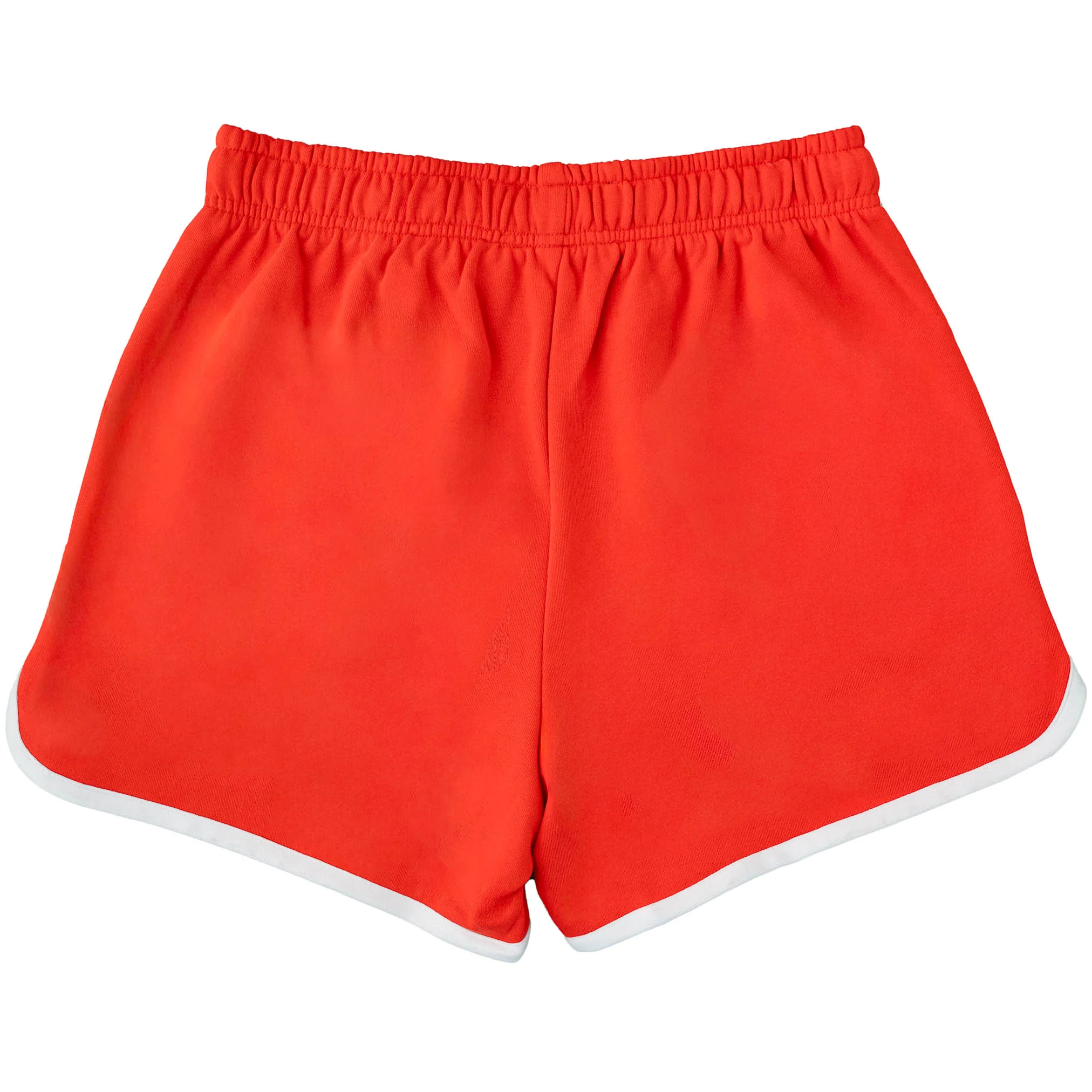 VINTAGE COTTON SHORTS (MID THIGH CUT) - RED - Image 8