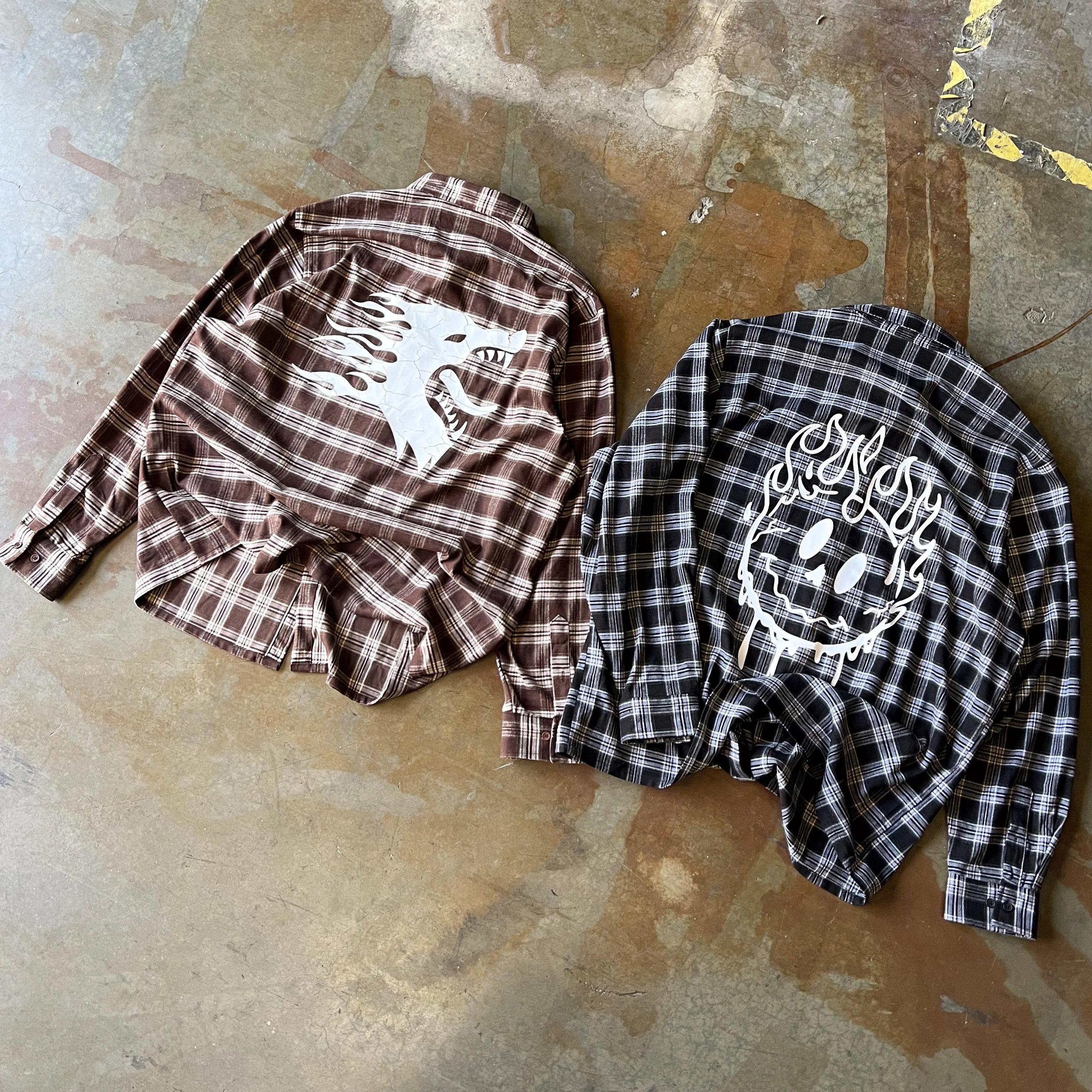 WAR WOLF FLANNEL - BROWN - Image 4