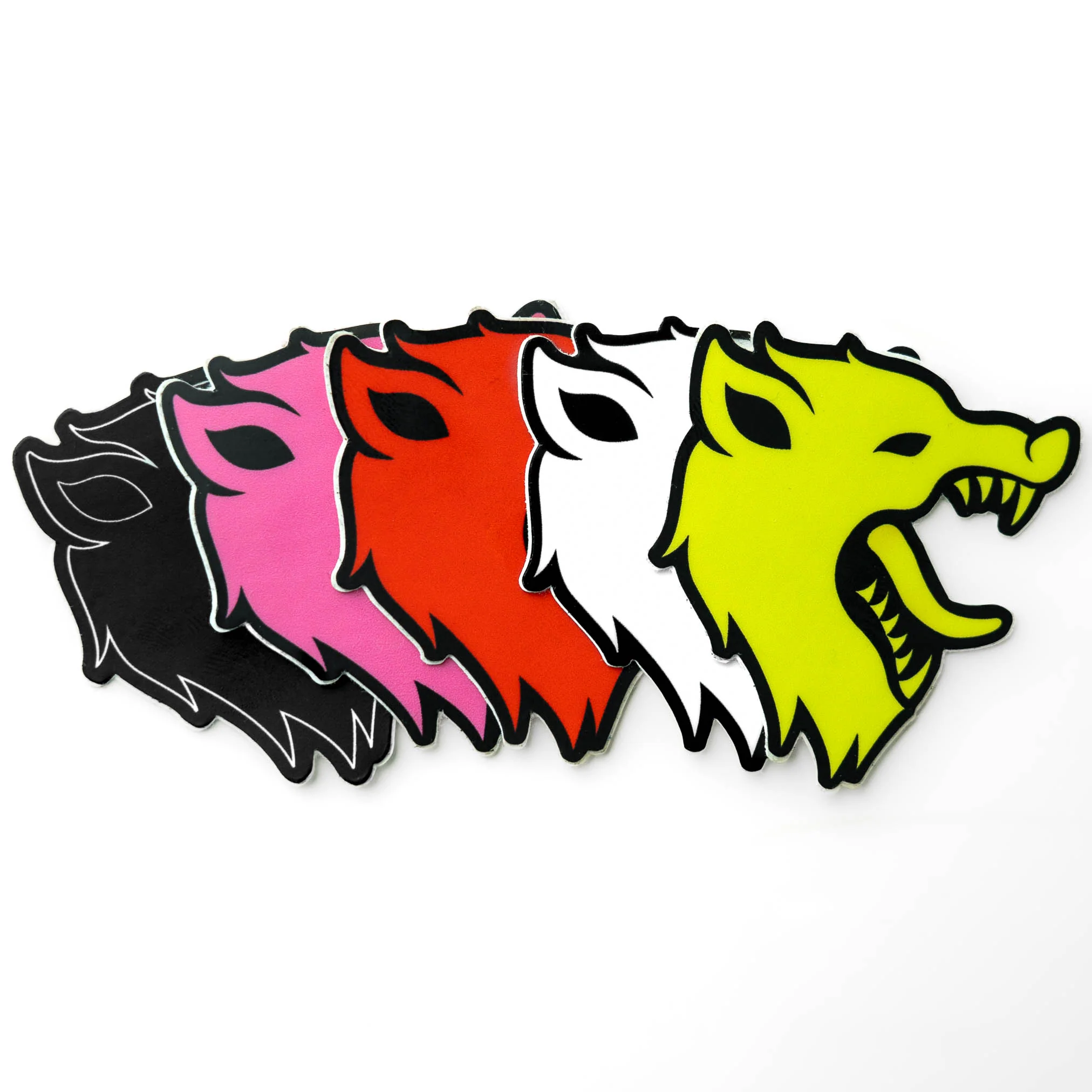 WOLF STICKER BUNDLE (5 PACK) - Image 2