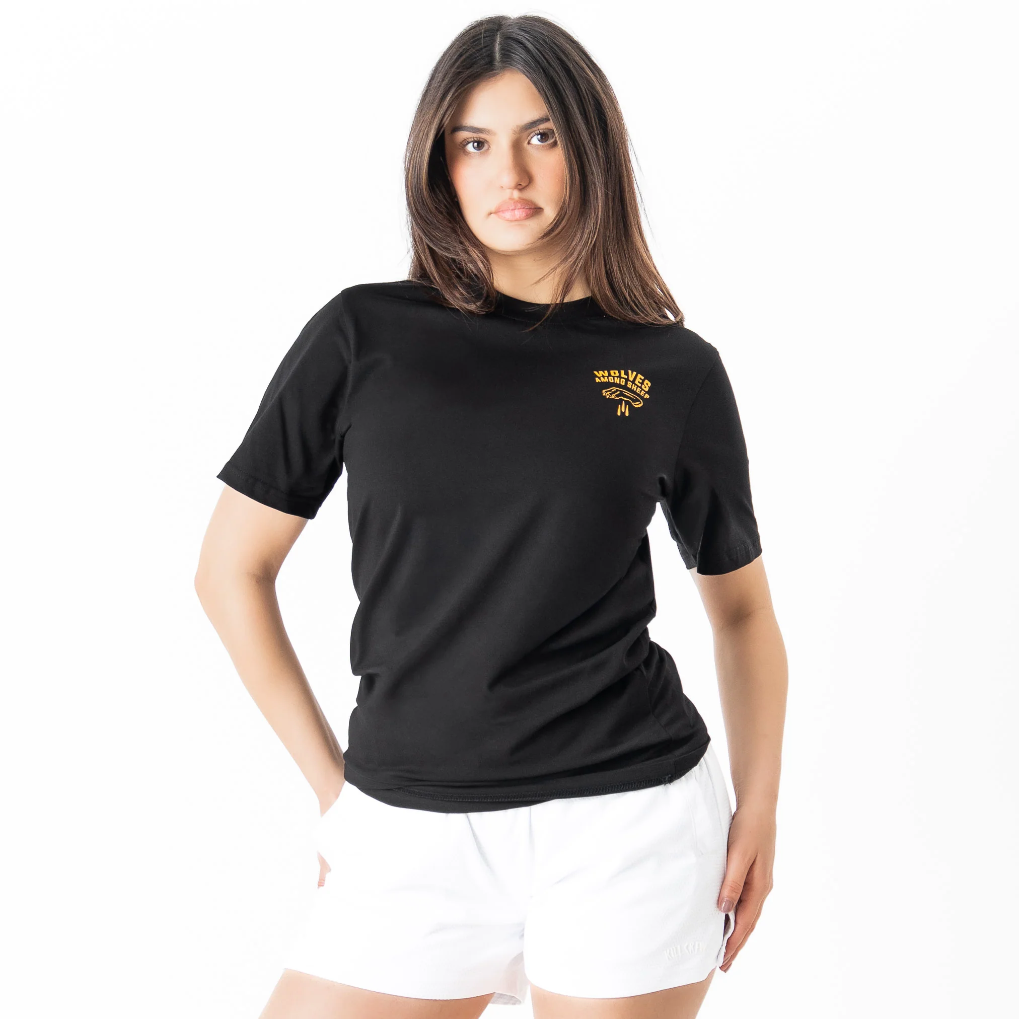 WOLVES AMONG SHEEP T-SHIRT v2 - YELLOW/BLACK - Image 5