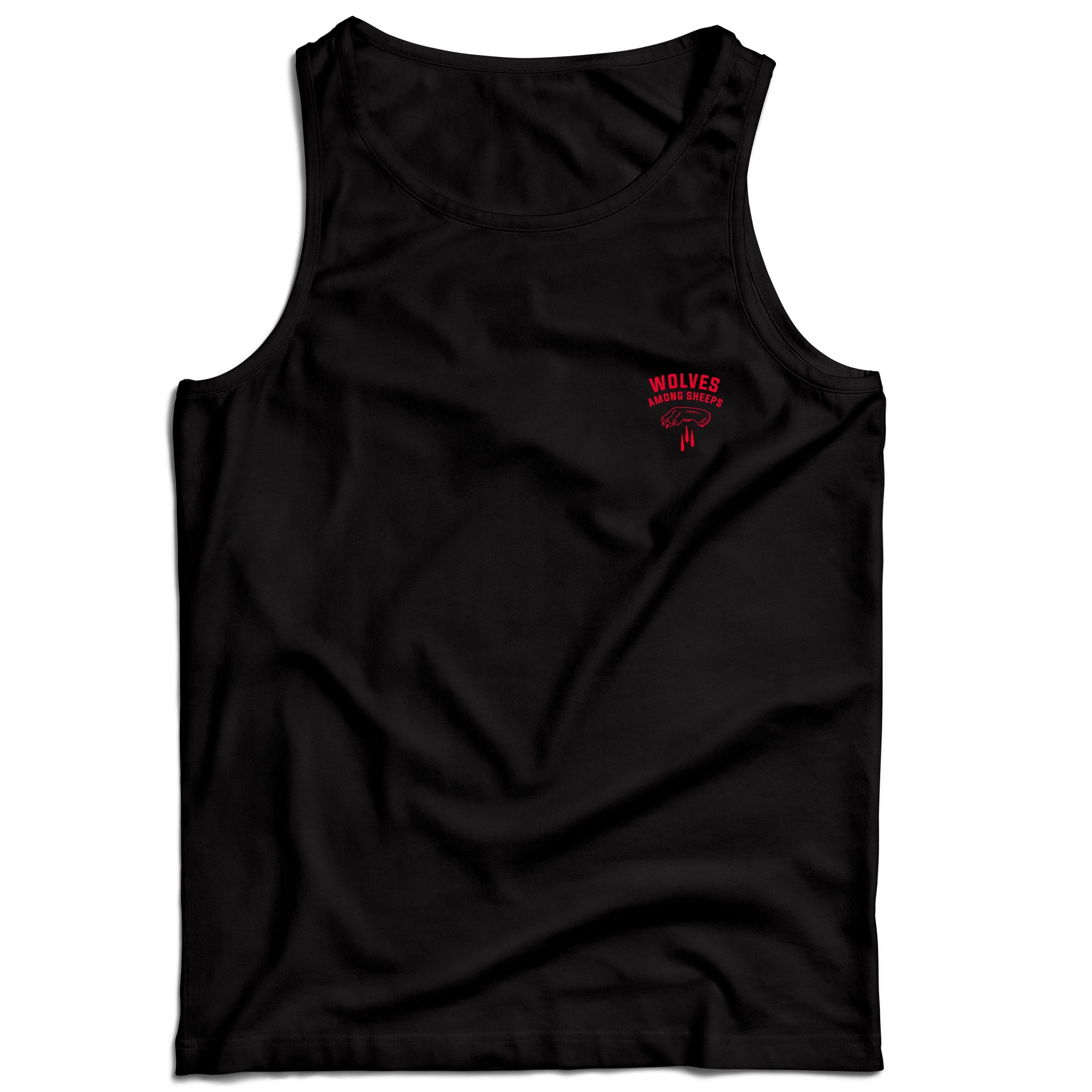WOLVES AMONG SHEEP TANK TOP - BLACK - Image 2