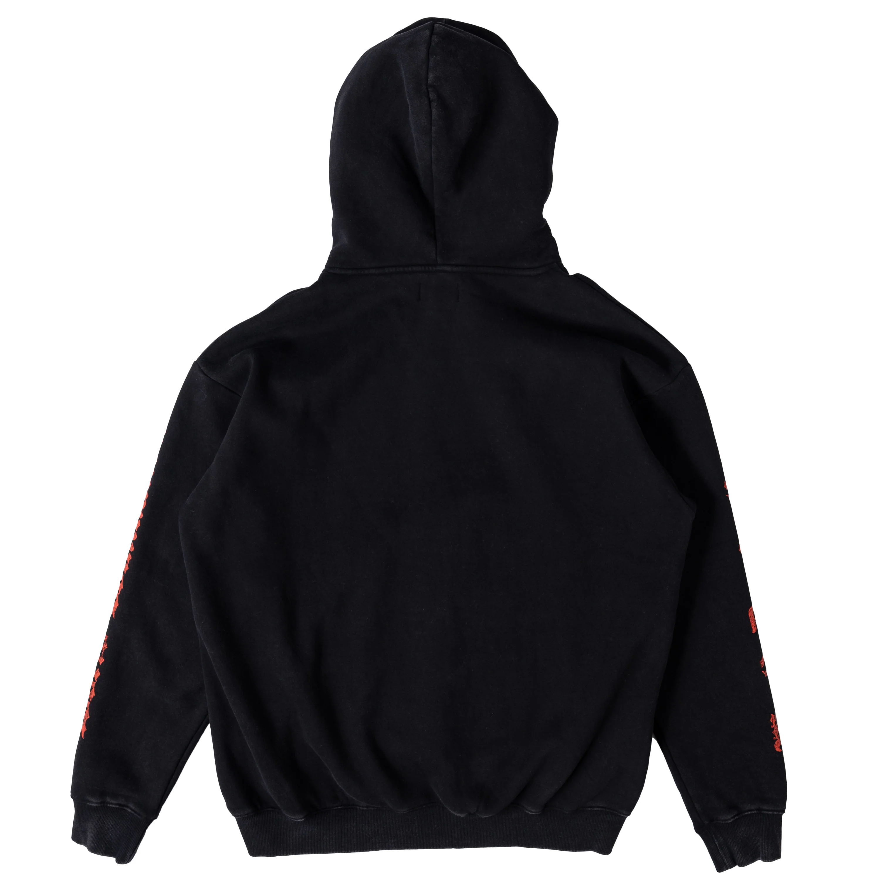 OVERSIZED LUX WORLD DOMINATION HOODIE - BLACK - Image 2